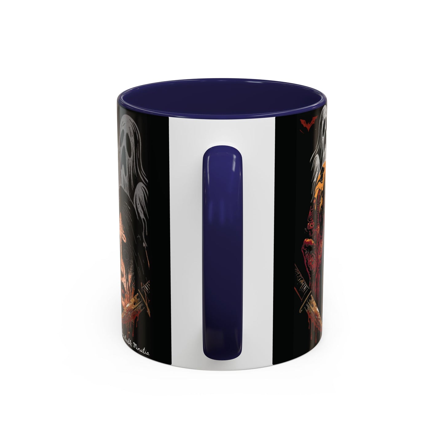 Horror Coffee Mug – Zombie Graveyard Halloween Design – 11oz & 15oz Ceramic – Creepy Goth Kitchen Decor