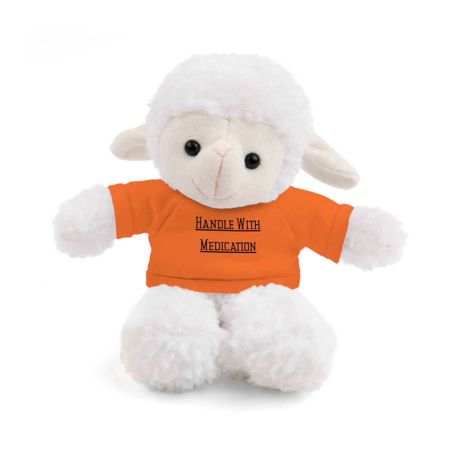 8" Funny Stuffed Animal Gift for Adults, Cute Plush Toy, Humor Bear, Sarcastic Gifts, Quirky Decor, Comfort Toy with Quote