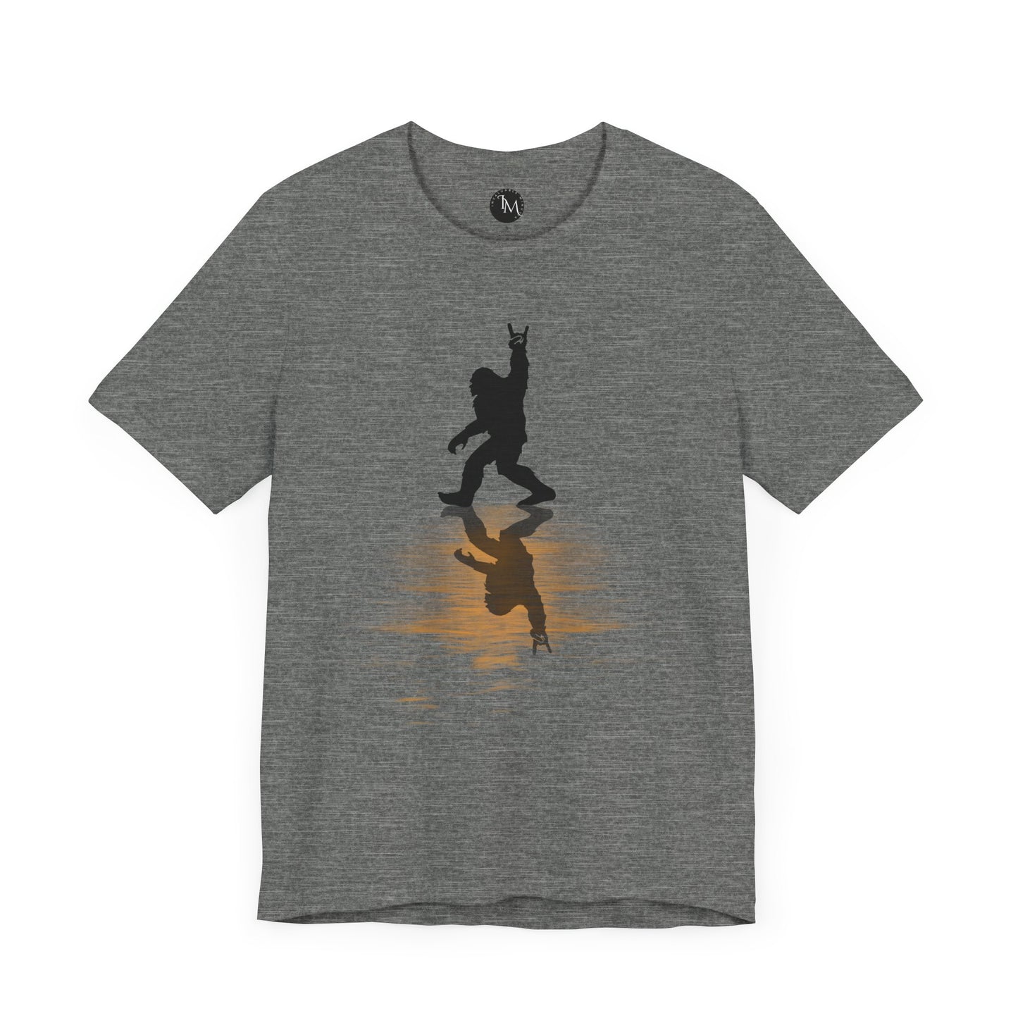Rocking Bigfoot Unisex Bella+Canvas Jersey Tee - Fun Graphic Shirt for Nature & Cryptid Lovers