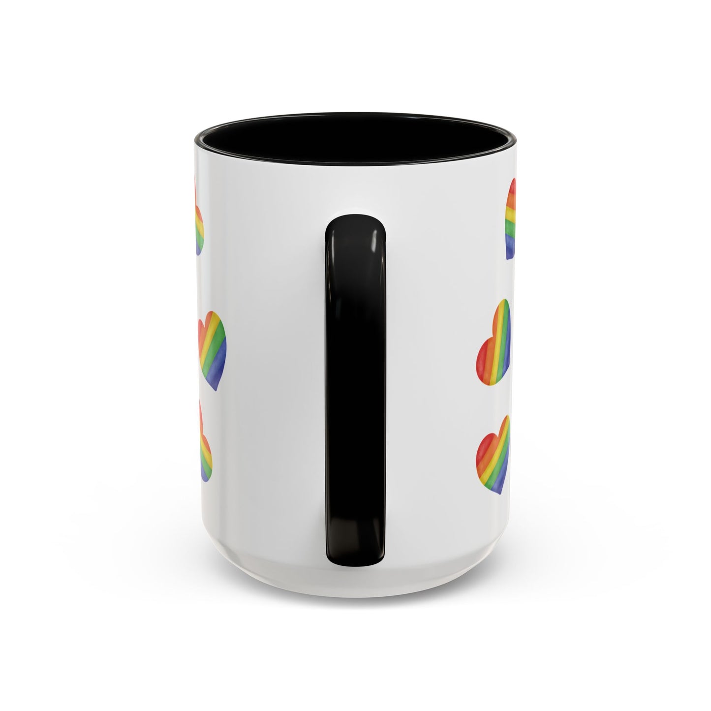 Pride Gnome Accent Mug | Rainbow Love Coffee Cup | 11oz & 15oz