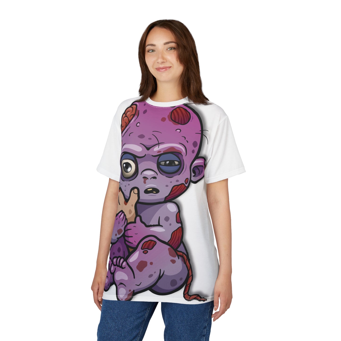 π§ββοΈ Undead Baby β AOP Unisex Tee - All-Over Print Tee β Halloween, funny tshirt