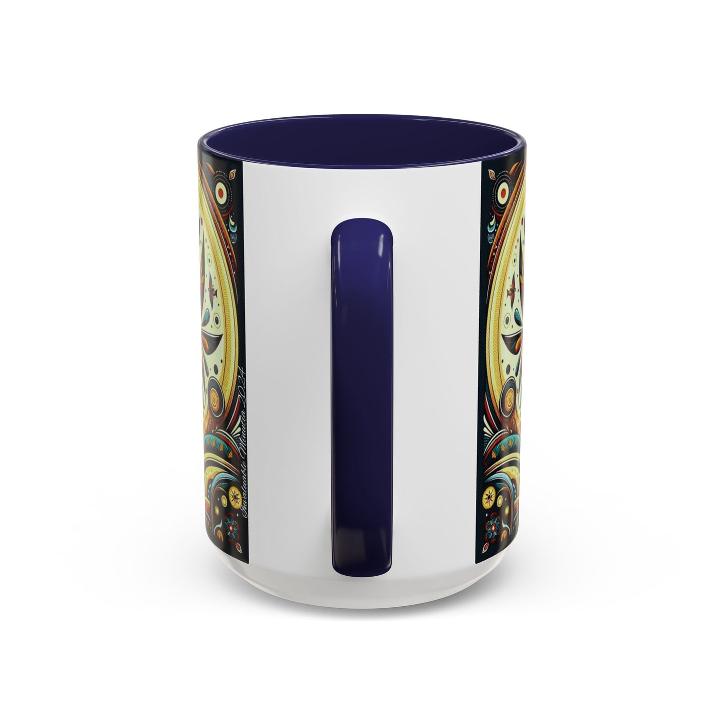 βοΈ Accent Coffee Mug (11, 15oz) β Beautiful Boho Style Graphic πΏ