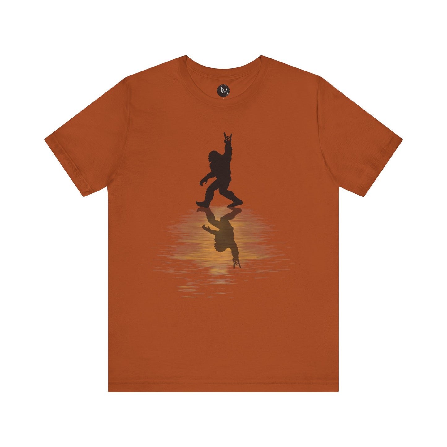 Rocking Bigfoot Unisex Bella+Canvas Jersey Tee - Fun Graphic Shirt for Nature & Cryptid Lovers