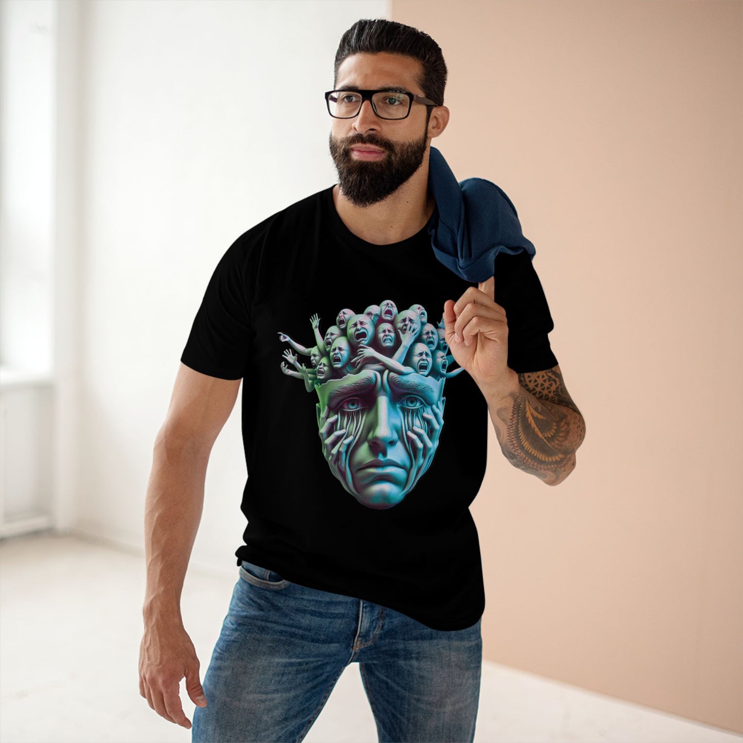 "Known." Mental Health, ADHD, Anxiety, Depression Expression | Premium AS Colour 5001 Tee - Surrealist Boutique Drop