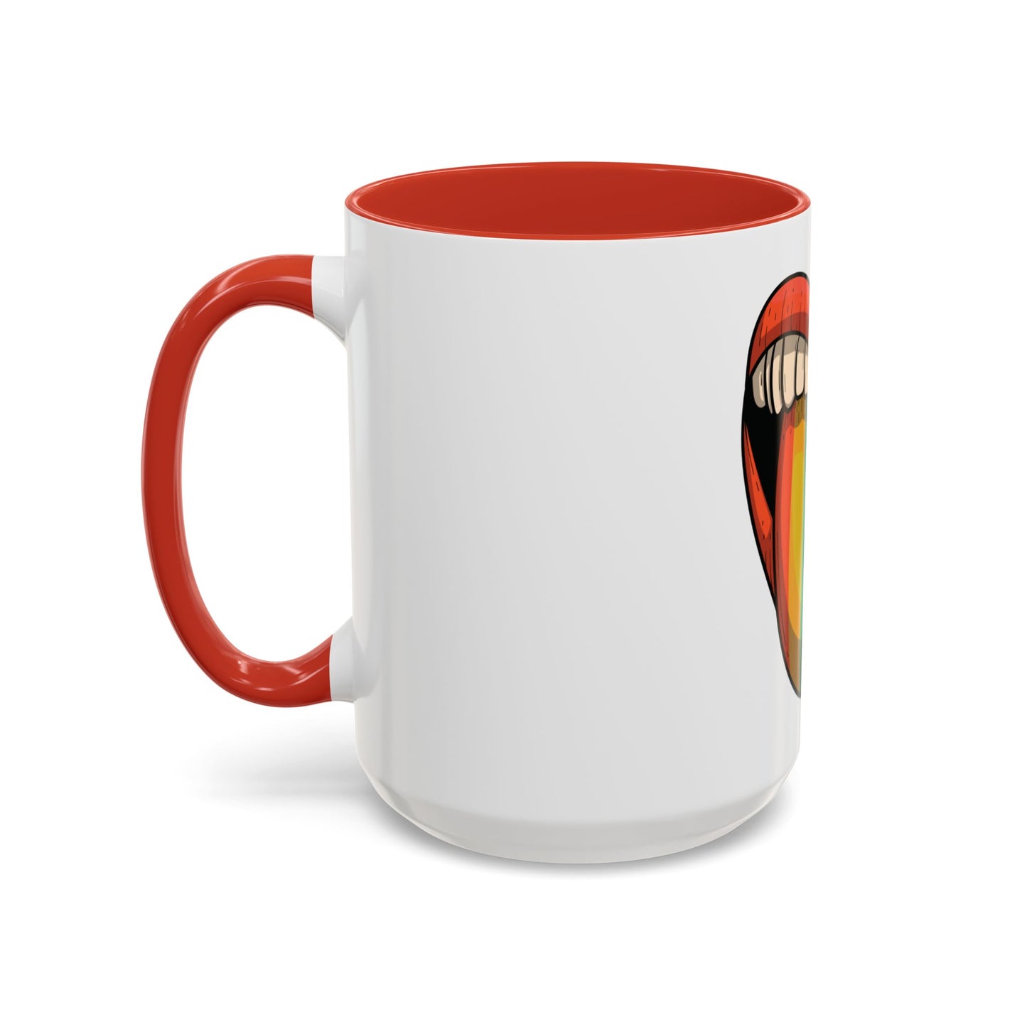 π₯π Pride Tongue Ceramic Mug β Rainbow Tongue Vibes πβ¨