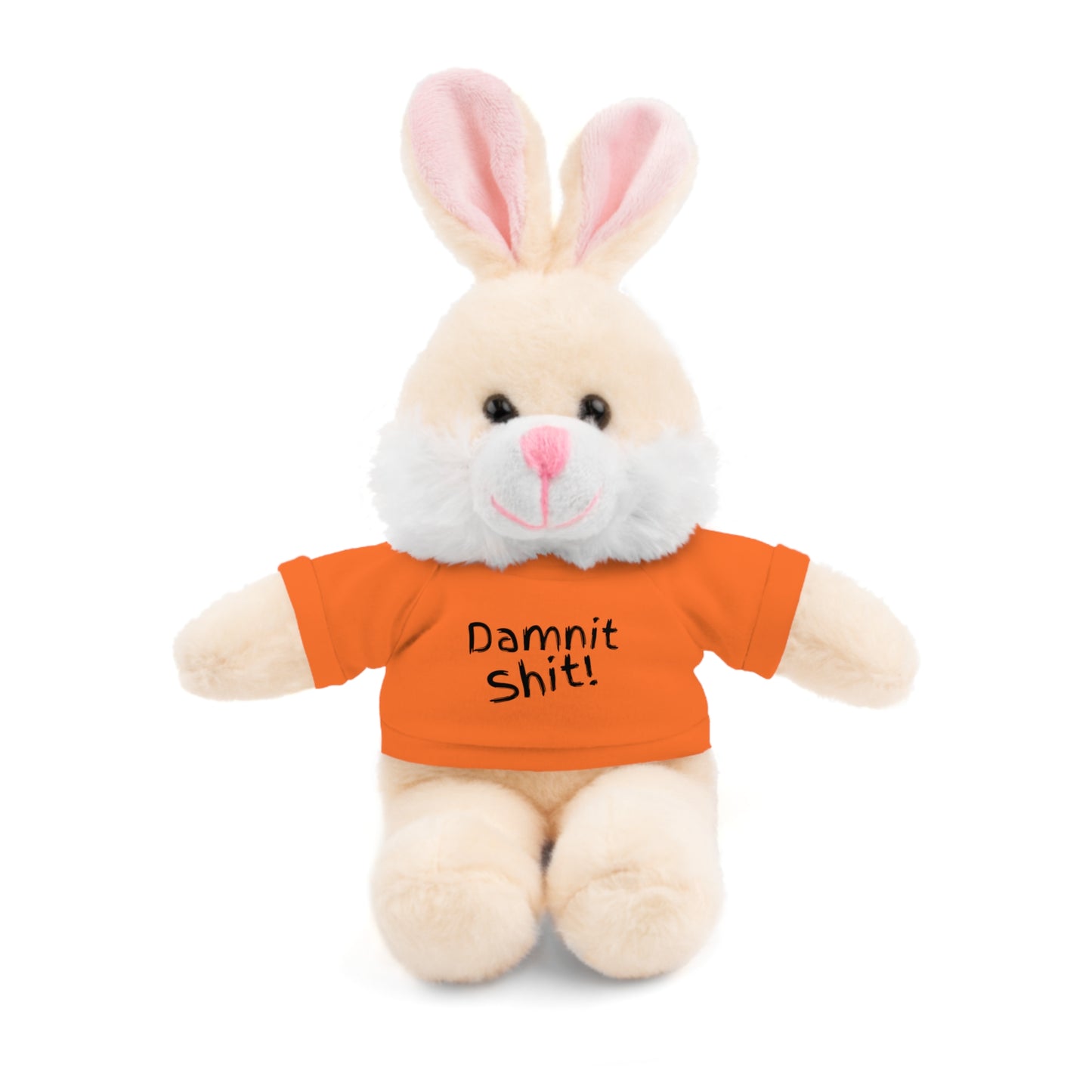 8" Funny Stuffed Animal Gift for Adults, Cute Plush Toy, Humor Bear, Sarcastic Gifts, Quirky Decor, Comfort Toy with Quote