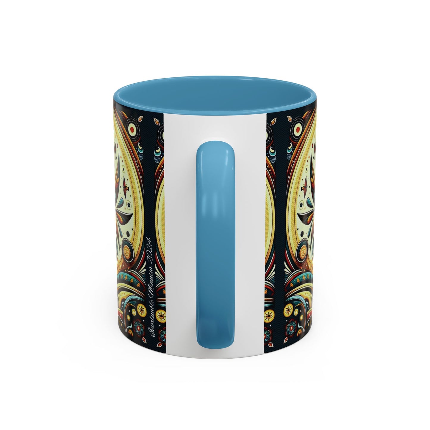 βοΈ Accent Coffee Mug (11, 15oz) β Beautiful Boho Style Graphic πΏ