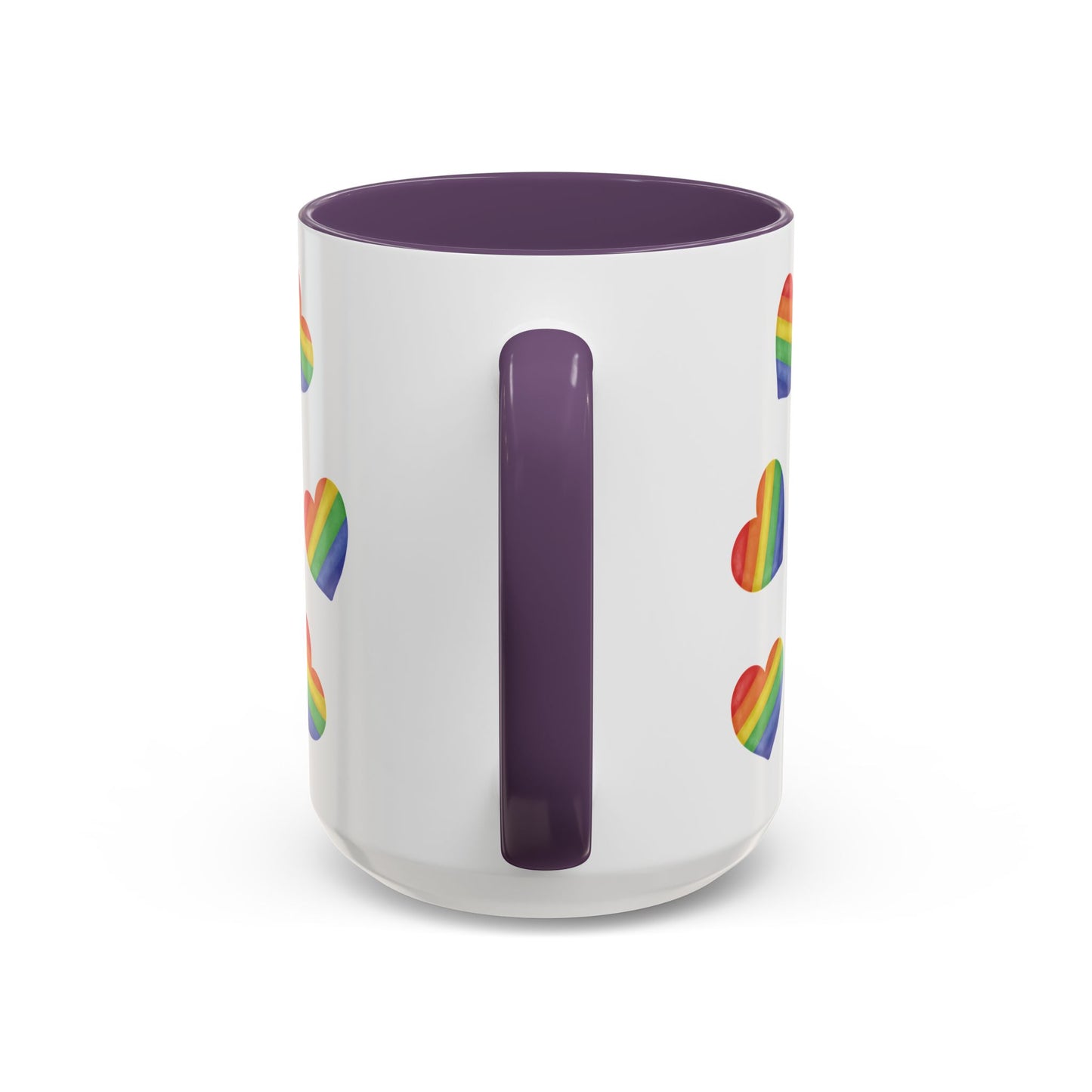Pride Gnome Accent Mug | Rainbow Love Coffee Cup | 11oz & 15oz