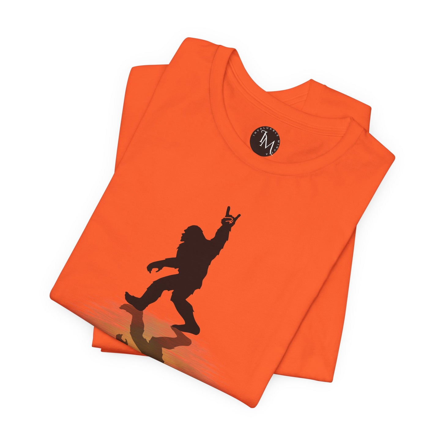 Rocking Bigfoot Unisex Bella+Canvas Jersey Tee - Fun Graphic Shirt for Nature & Cryptid Lovers