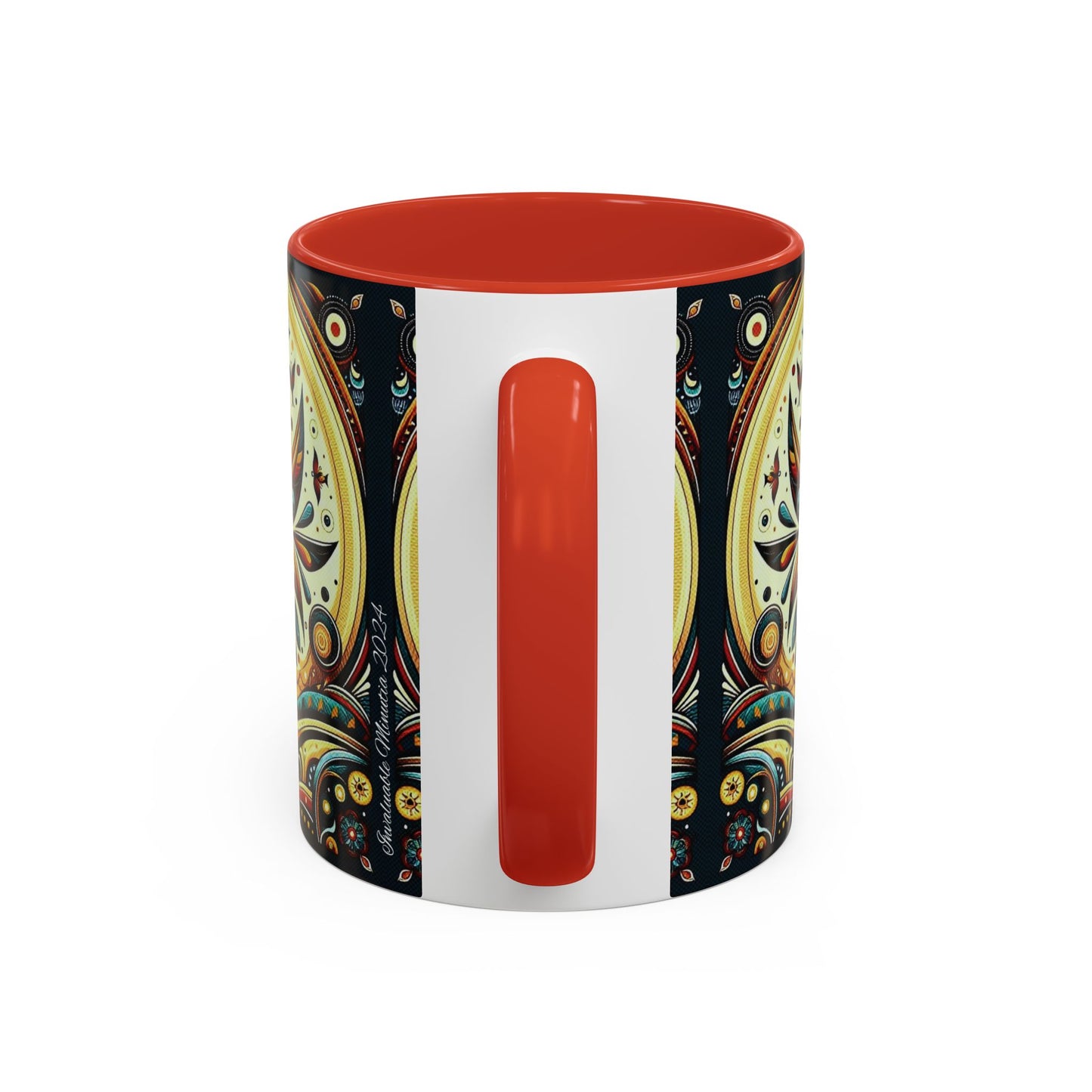 βοΈ Accent Coffee Mug (11, 15oz) β Beautiful Boho Style Graphic πΏ