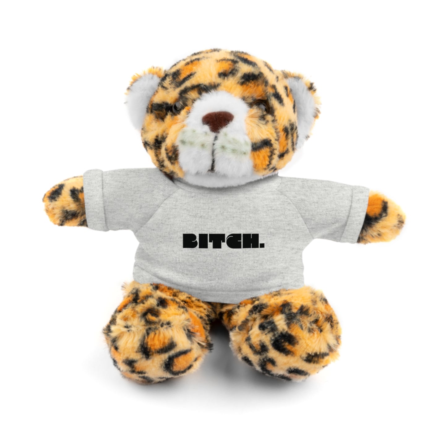 8" Funny Stuffed Animal Gift for Adults, Cute Plush Toy, Humor Bear, Sarcastic Gifts, Quirky Decor, Comfort Toy with Quote