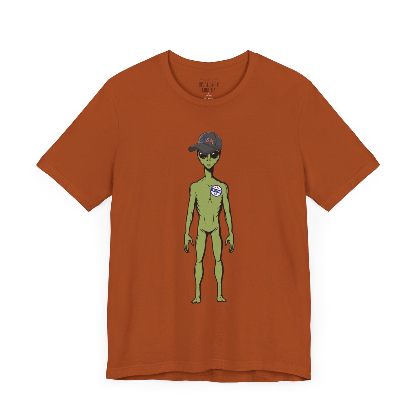 Alien Graphic Tee, Fun T-Shirt for Sci-Fi Lovers, Unisex Casual Wear, Great for Festivals, Gifts for Nerds, Everyday Comfort
