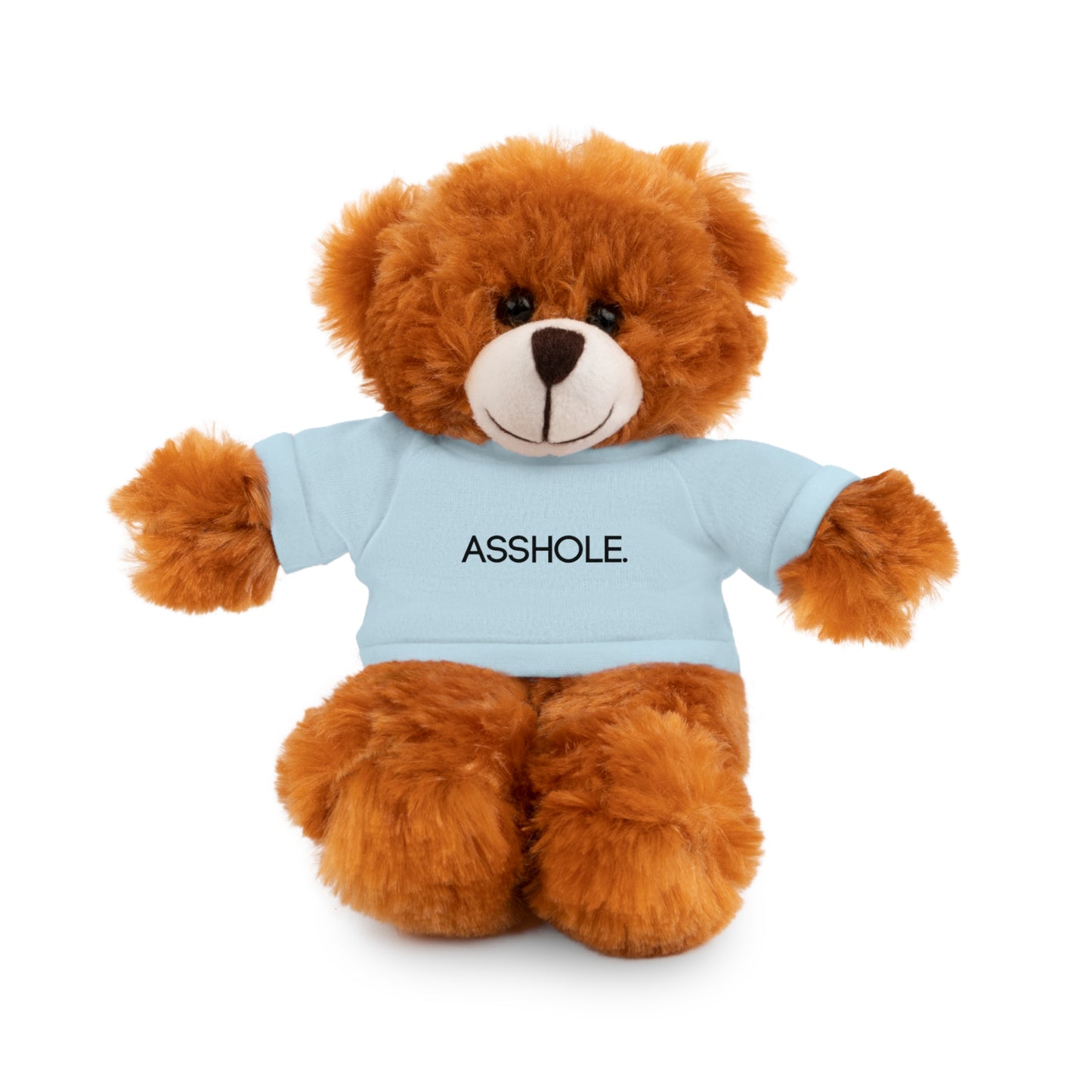 8" Funny Stuffed Animal Gift for Adults, Cute Plush Toy, Humor Bear, Sarcastic Gifts, Quirky Decor, Comfort Toy with Quote