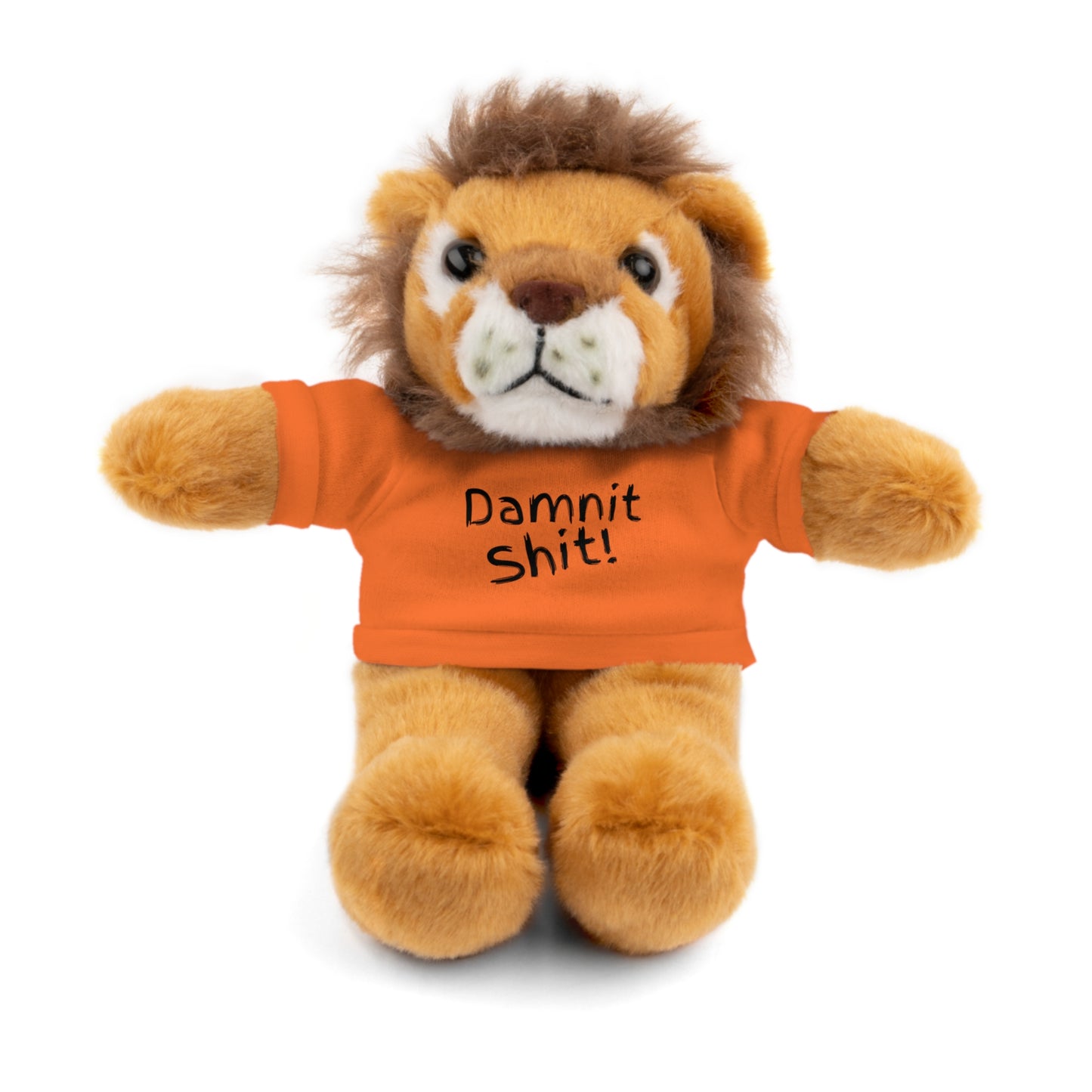 8" Funny Stuffed Animal Gift for Adults, Cute Plush Toy, Humor Bear, Sarcastic Gifts, Quirky Decor, Comfort Toy with Quote