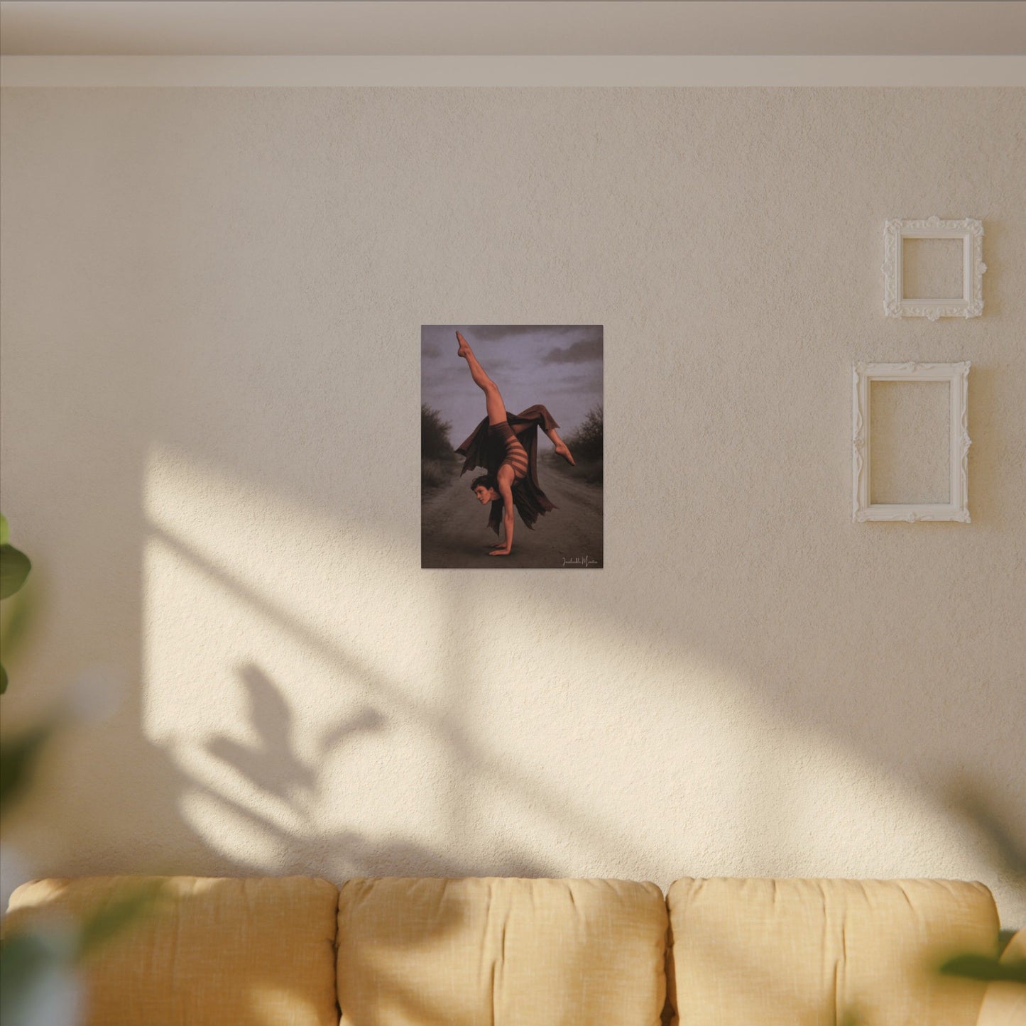 The Acrobat – Matte Canvas Print (Gallery-Wrapped) 0.75" – Vintage Circus-Inspired Canvas Wall Art