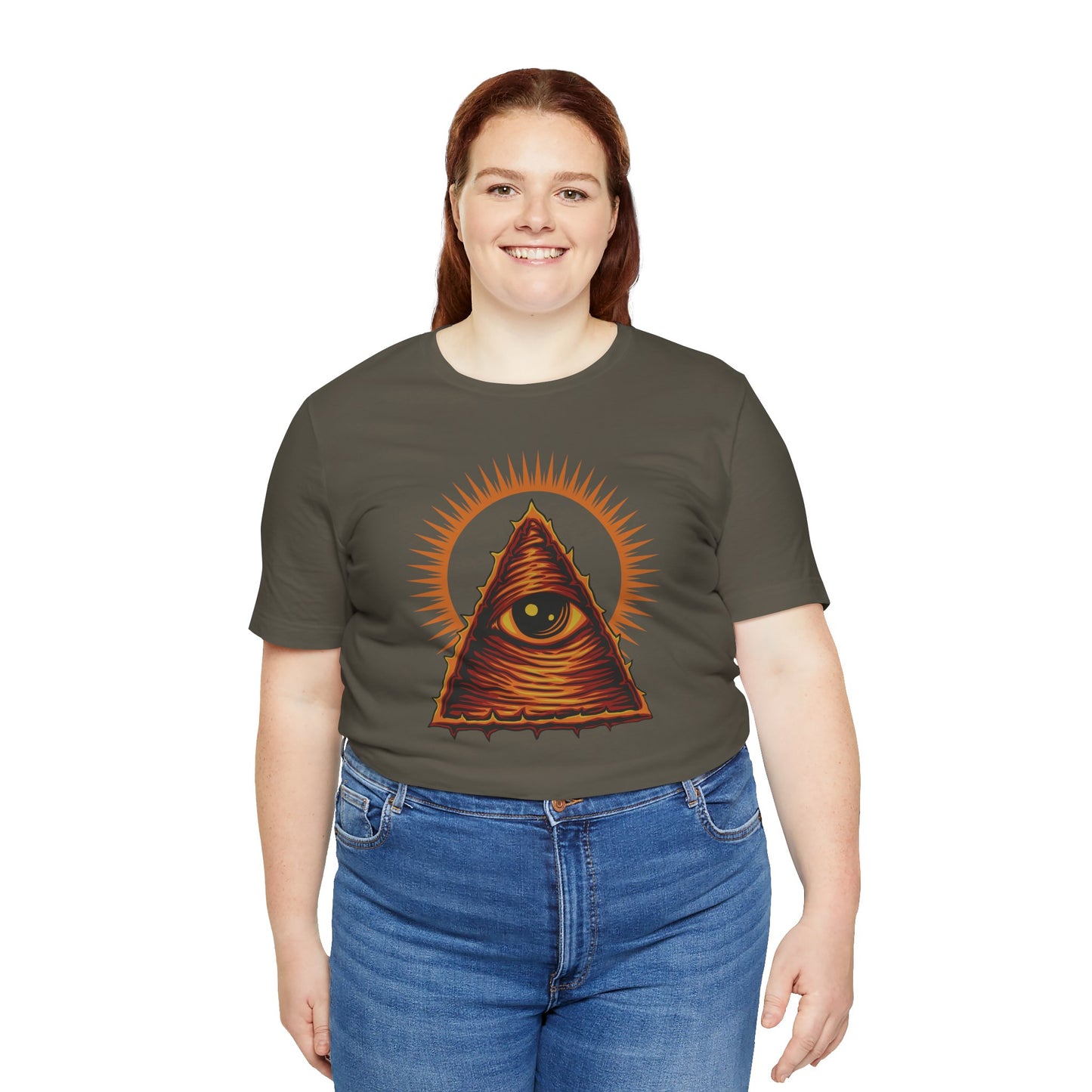 ποΈ Mystical Eye Graphic Tee T-Shirt β Unisex Boho Style Streetwear