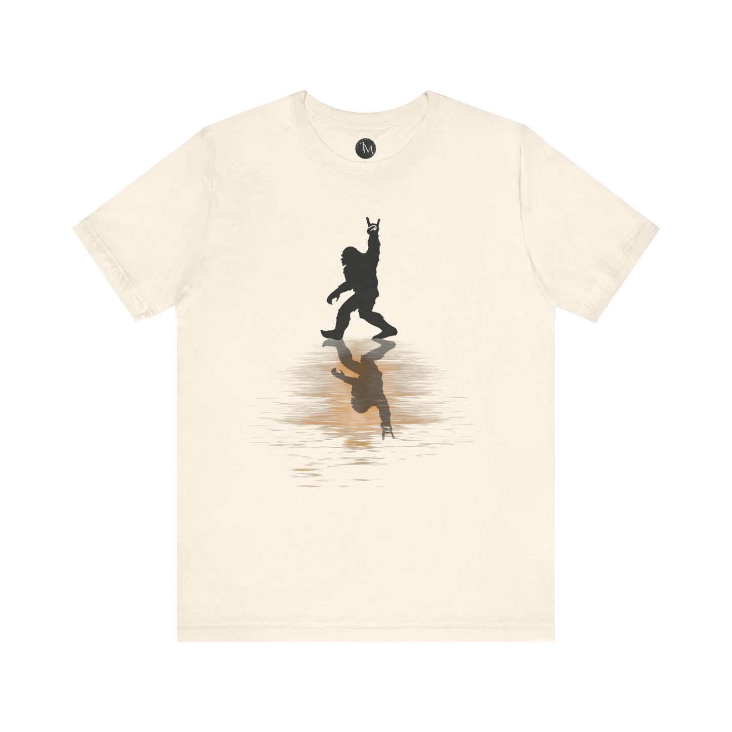 Rocking Bigfoot Unisex Bella+Canvas Jersey Tee - Fun Graphic Shirt for Nature & Cryptid Lovers