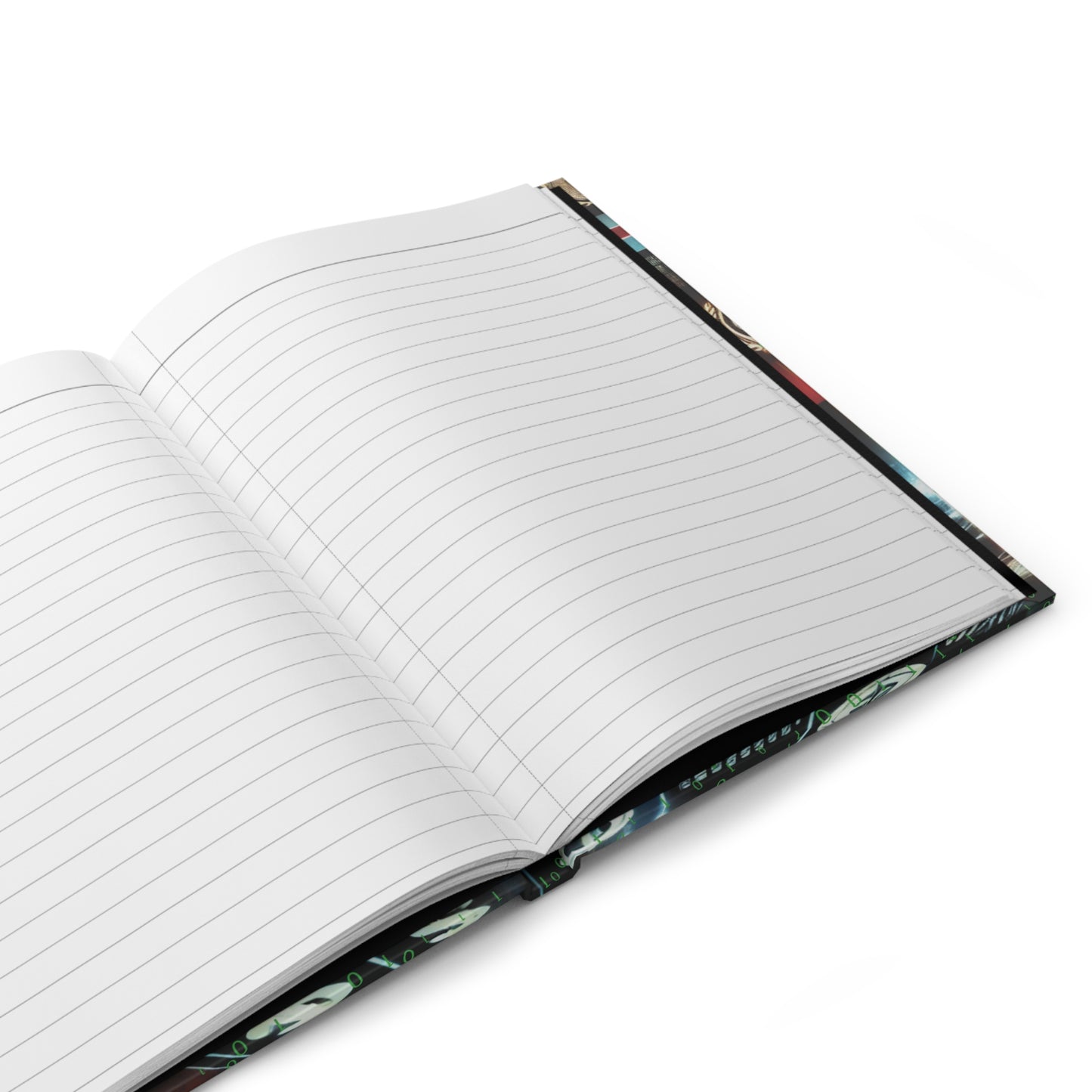 Global Data Nexus — Premium matt inbunden journal (13,5 x 20 cm)