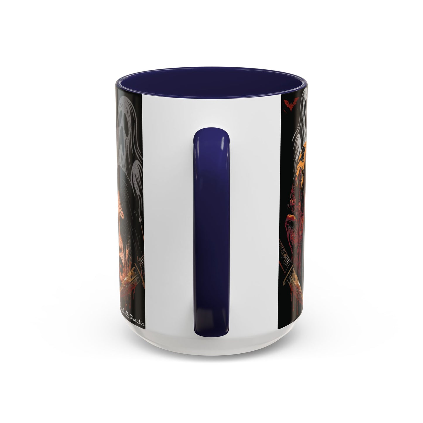 Horror Coffee Mug – Zombie Graveyard Halloween Design – 11oz & 15oz Ceramic – Creepy Goth Kitchen Decor