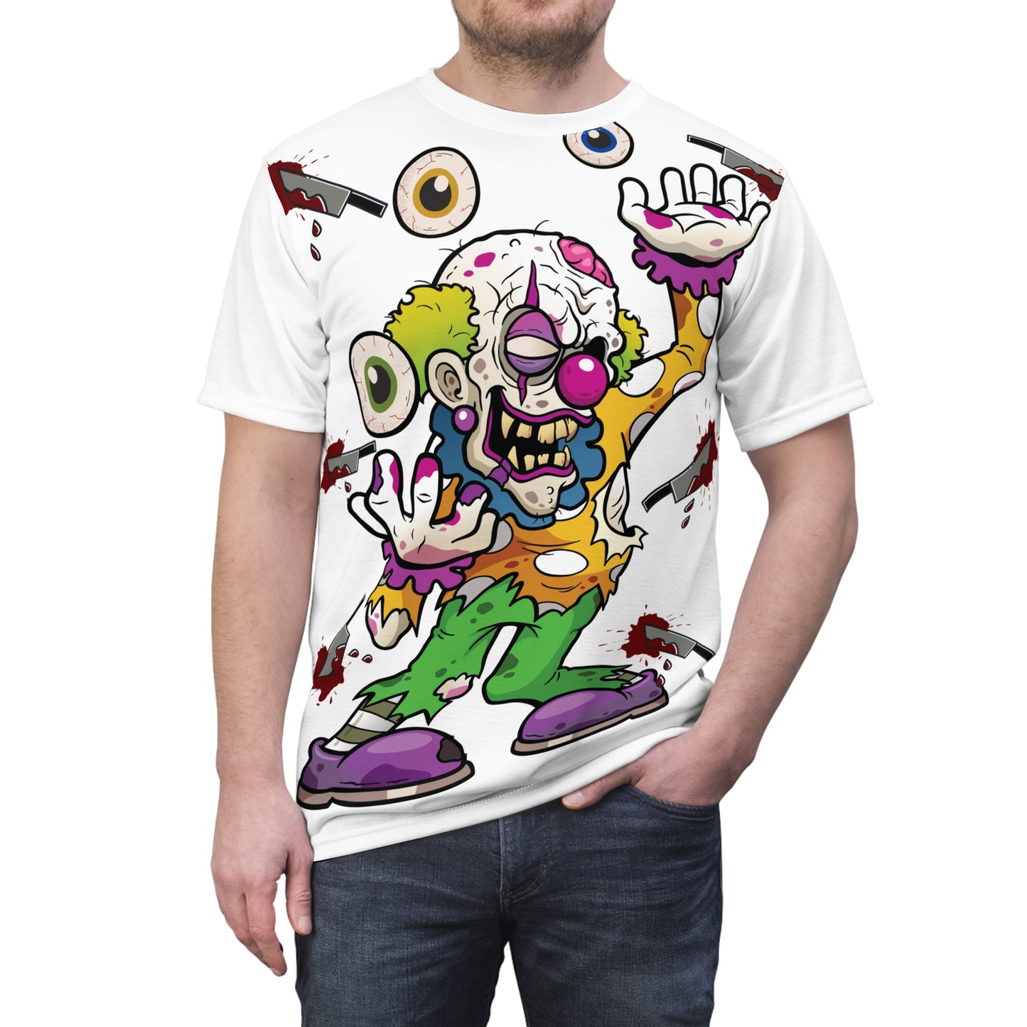 Everyday I'm Jugglin' – Killer Clown AOP Tee