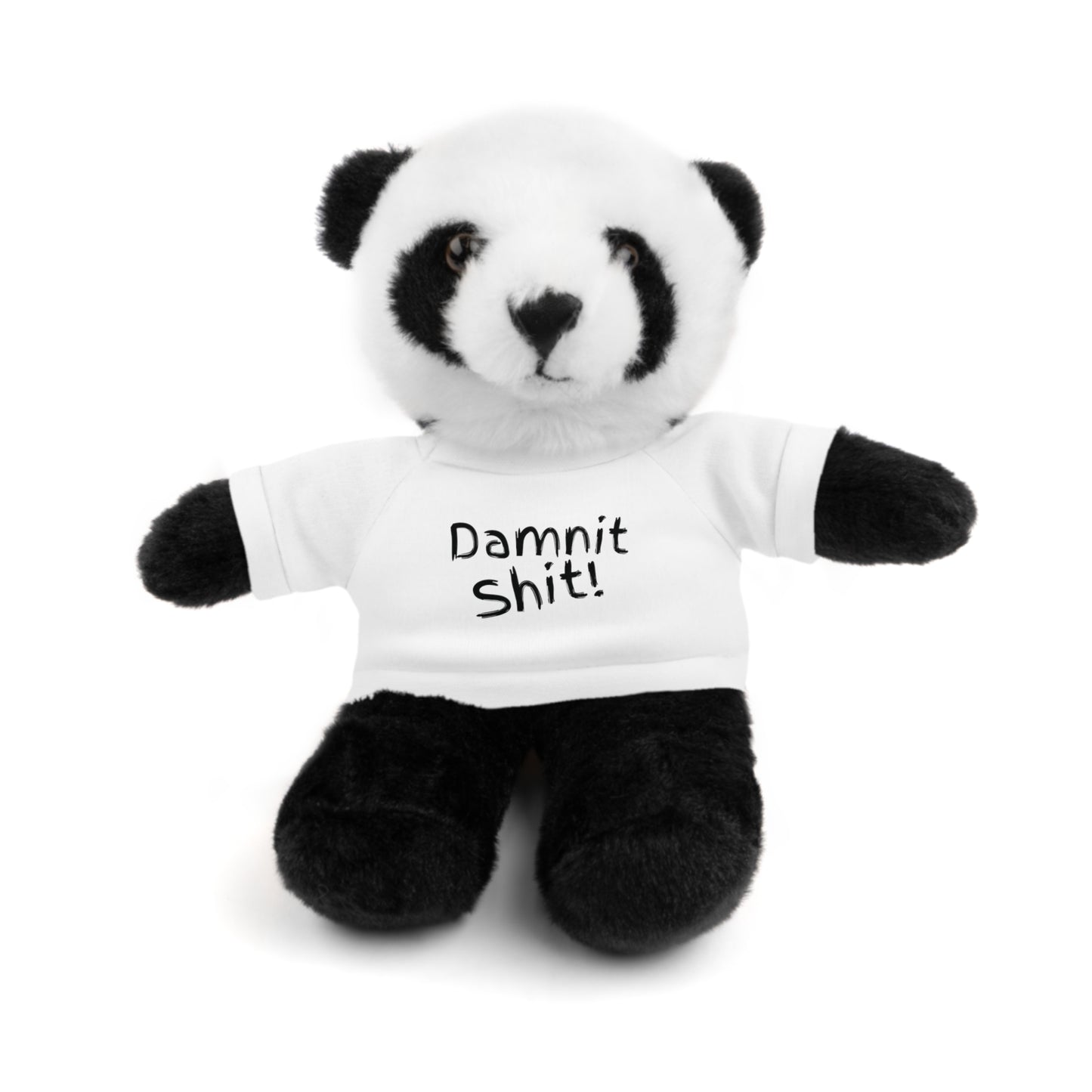 8" Funny Stuffed Animal Gift for Adults, Cute Plush Toy, Humor Bear, Sarcastic Gifts, Quirky Decor, Comfort Toy with Quote