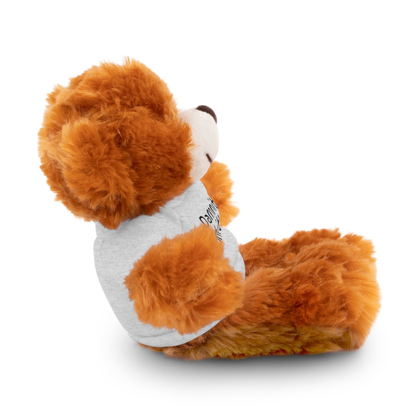 8" Funny Stuffed Animal Gift for Adults, Cute Plush Toy, Humor Bear, Sarcastic Gifts, Quirky Decor, Comfort Toy with Quote