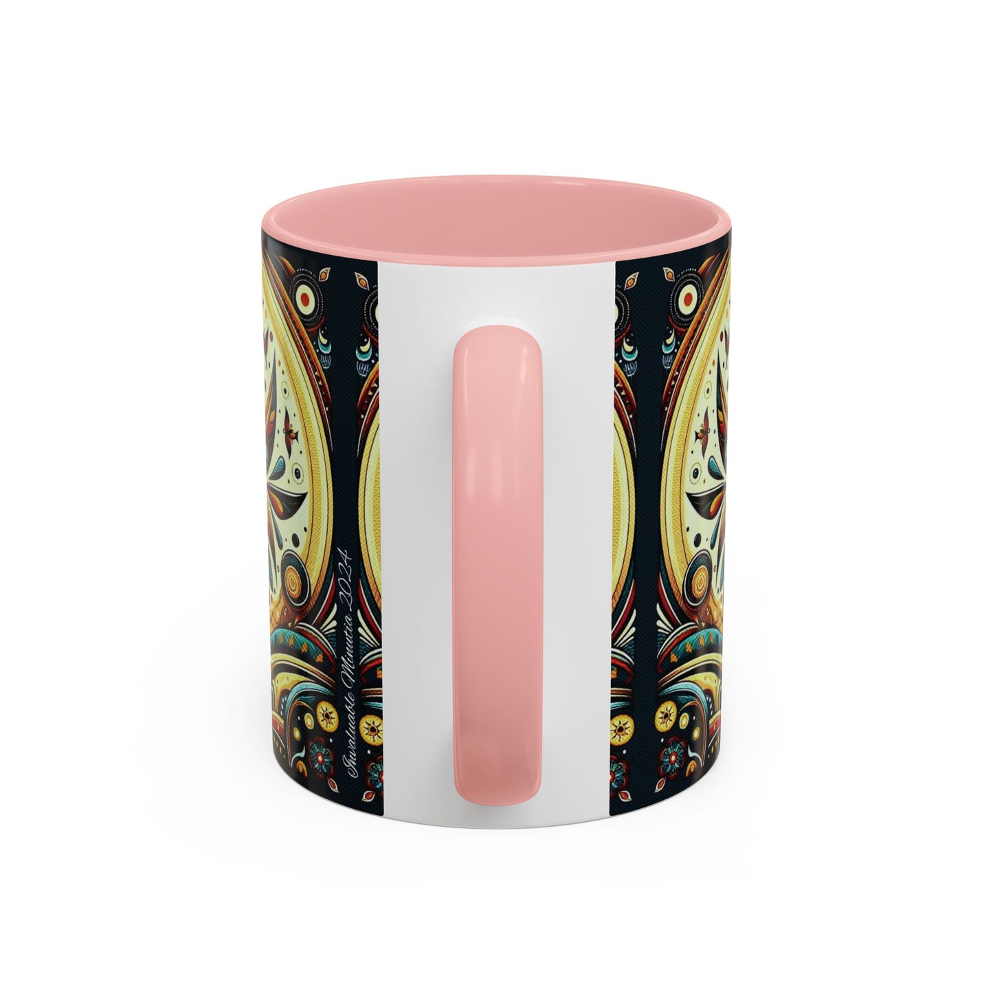βοΈ Accent Coffee Mug (11, 15oz) β Beautiful Boho Style Graphic πΏ