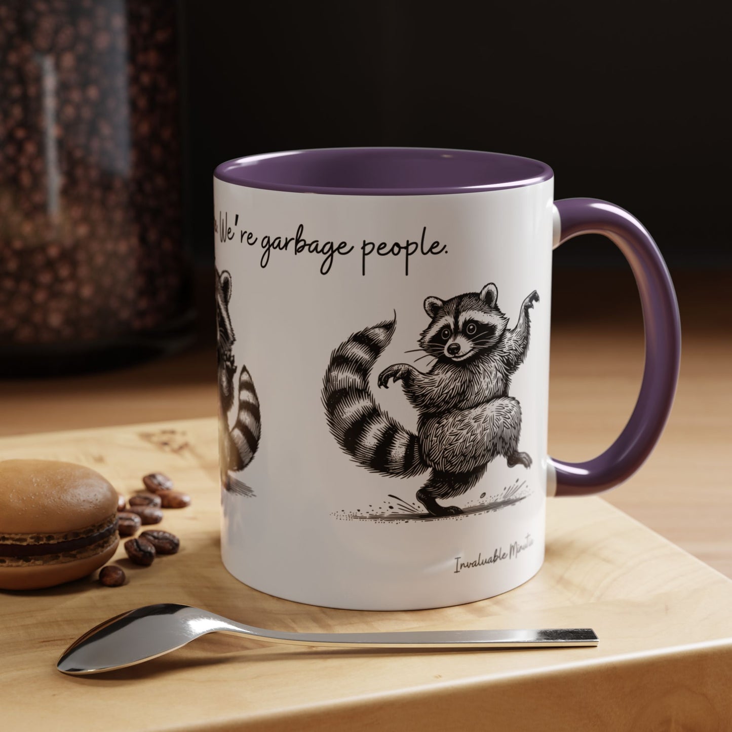 “We’re not trash people. We’re garbage people.” Ceramic Mug (Multiple Colors) 11oz/15oz