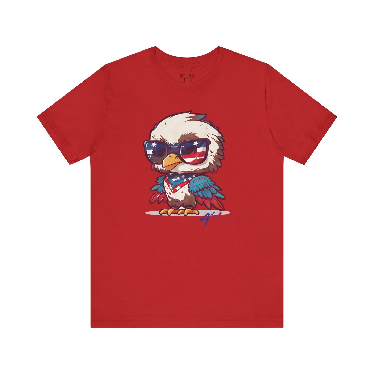 Cool Patriot Eagle Tee β Unisex Bella+Canvas Jersey - 4th of July T-shirt