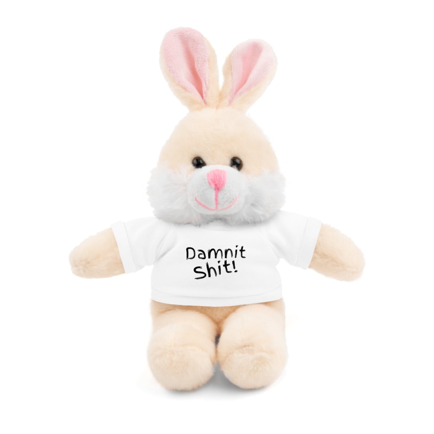 8" Funny Stuffed Animal Gift for Adults, Cute Plush Toy, Humor Bear, Sarcastic Gifts, Quirky Decor, Comfort Toy with Quote