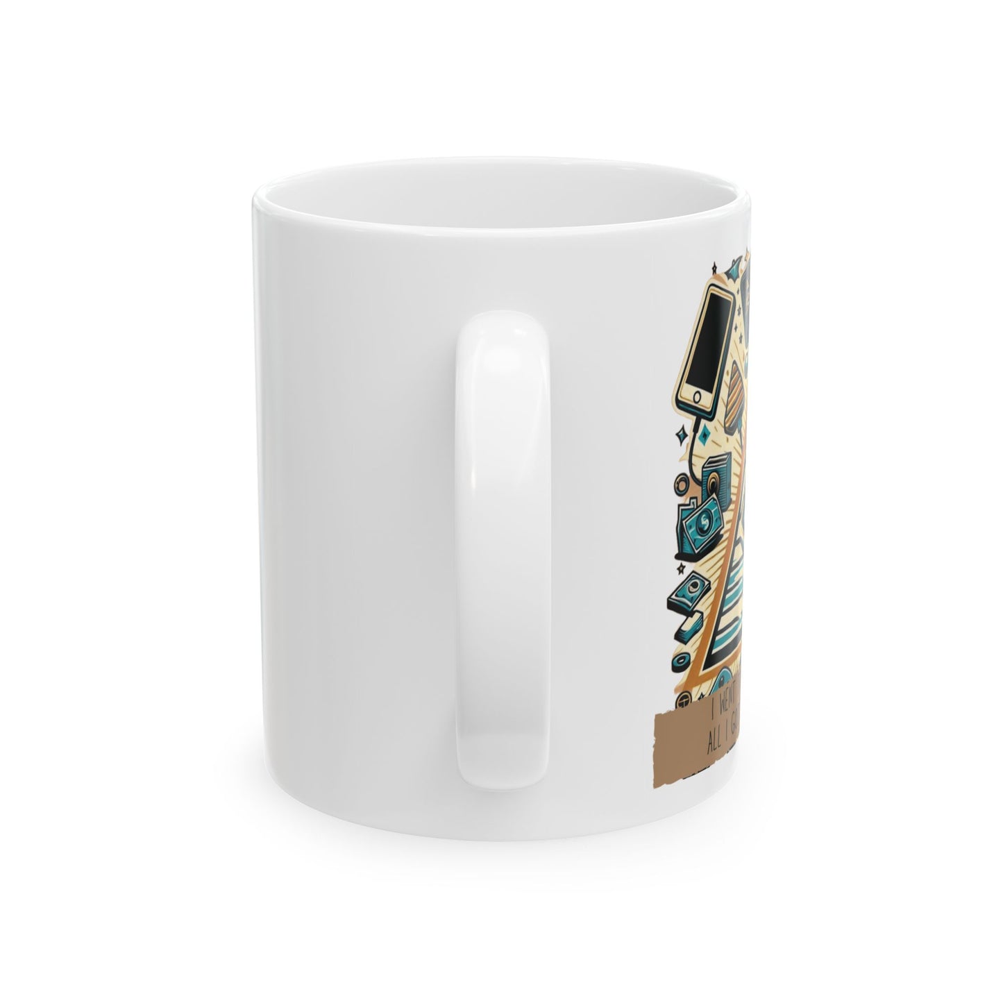 ๐๏ธ Illuminati Ceramic Coffee Mug โ 11oz & 15oz โ Fun Conspiracy Theory Gift