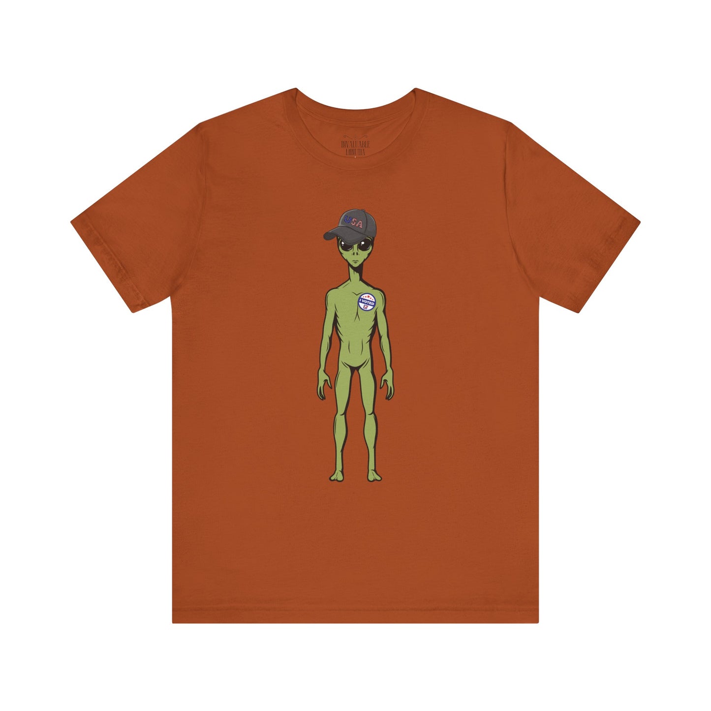 Alien Graphic Tee, Fun T-Shirt for Sci-Fi Lovers, Unisex Casual Wear, Great for Festivals, Gifts for Nerds, Everyday Comfort