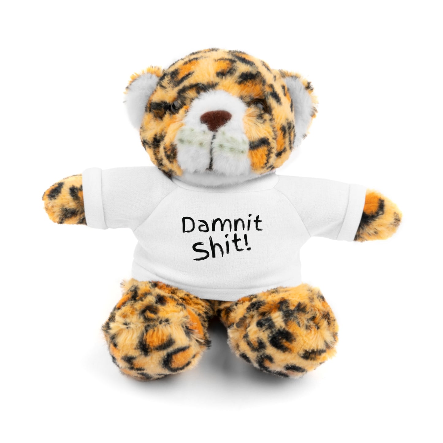 8" Funny Stuffed Animal Gift for Adults, Cute Plush Toy, Humor Bear, Sarcastic Gifts, Quirky Decor, Comfort Toy with Quote