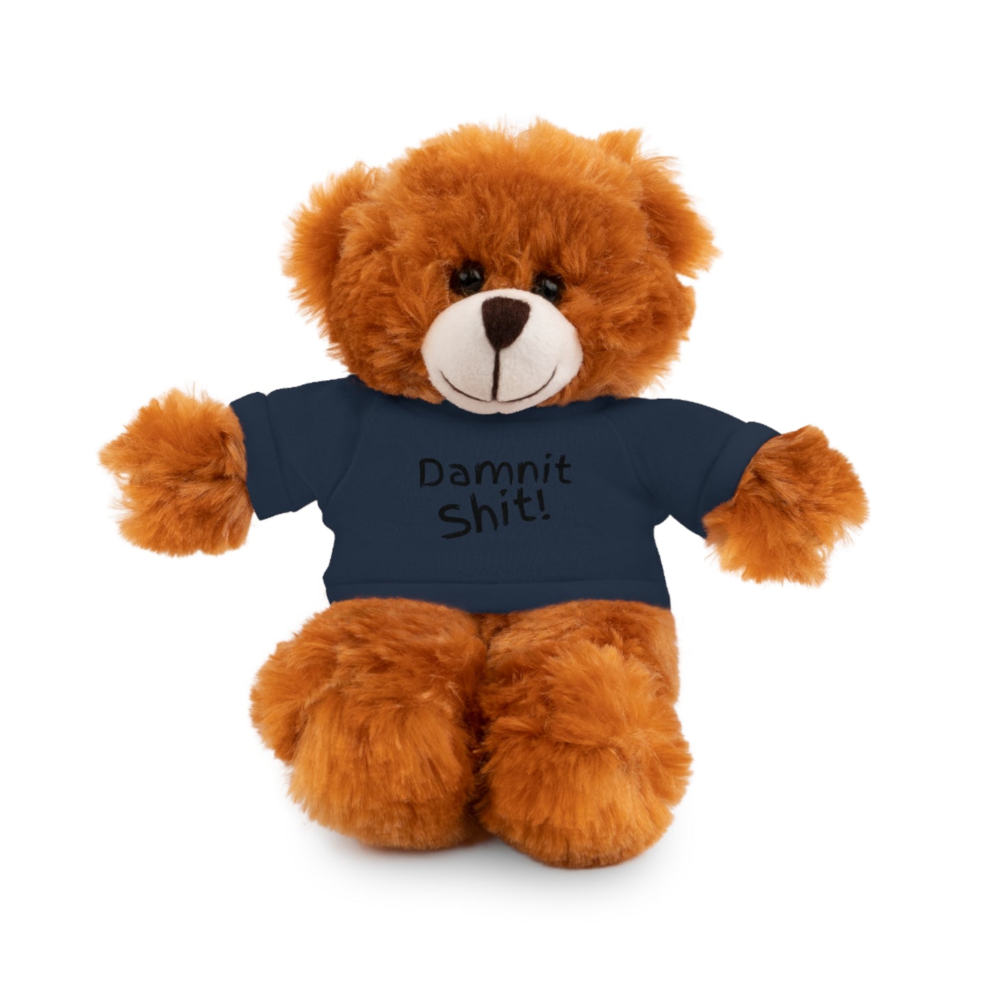 8" Funny Stuffed Animal Gift for Adults, Cute Plush Toy, Humor Bear, Sarcastic Gifts, Quirky Decor, Comfort Toy with Quote