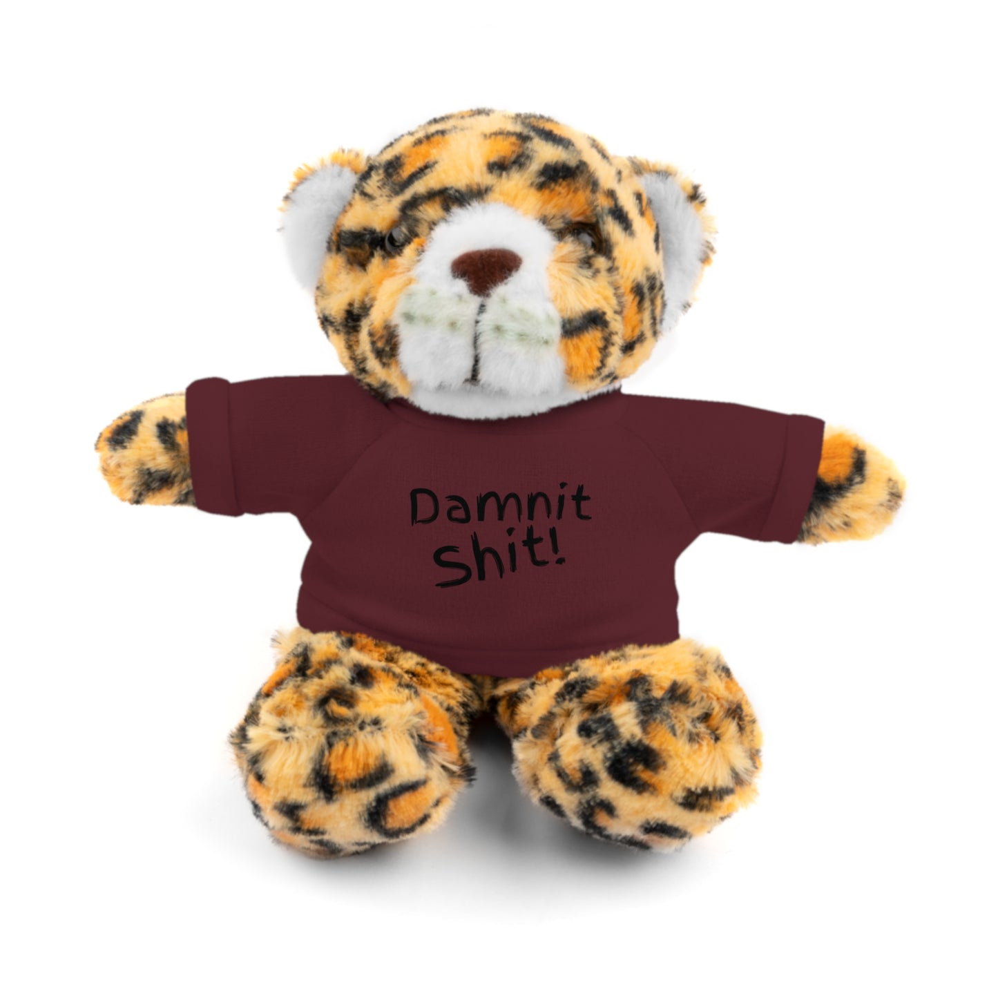 8" Funny Stuffed Animal Gift for Adults, Cute Plush Toy, Humor Bear, Sarcastic Gifts, Quirky Decor, Comfort Toy with Quote
