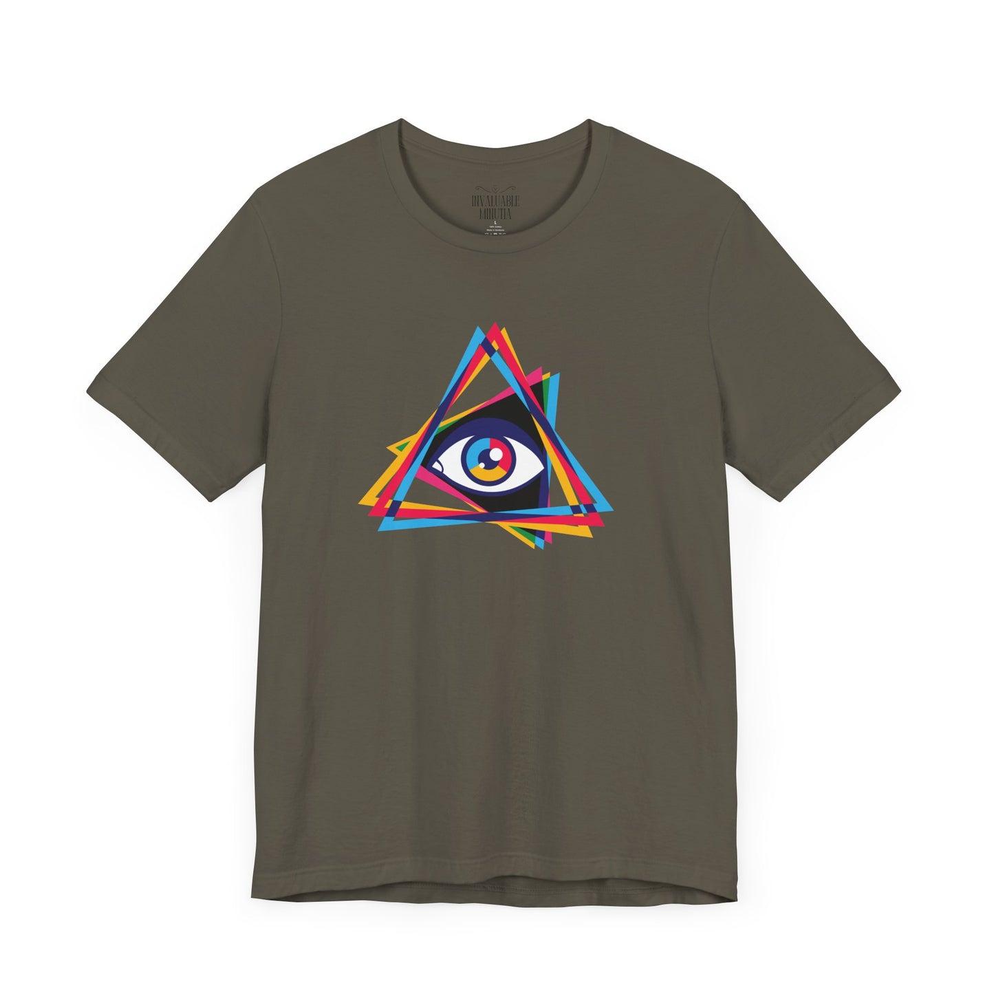 π Prism Eye Tee β Eye-Catching Multicolor Design - Unisex T-Shirt