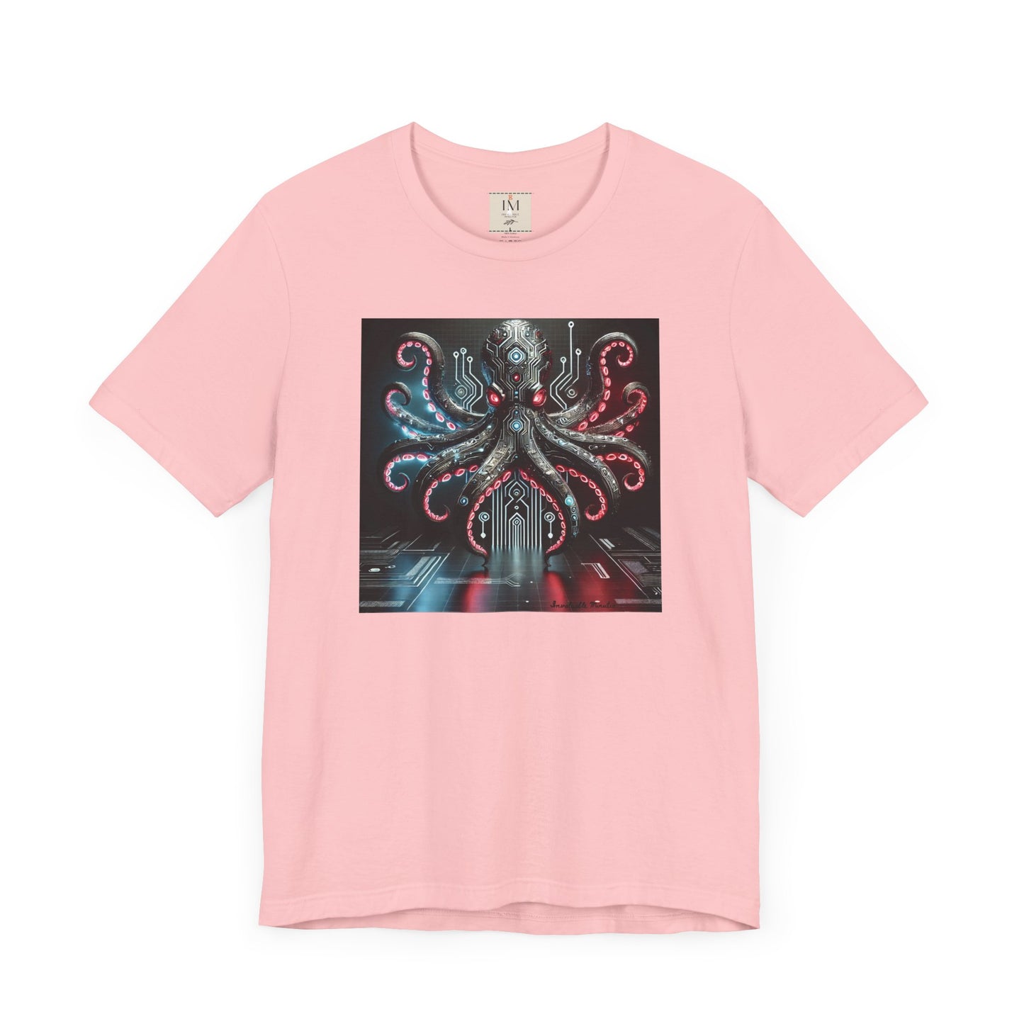 Octopus Sci-Fi Unisex Jersey Short Sleeve Tee - Perfect for Ocean Lovers & Sci-Fi Fans