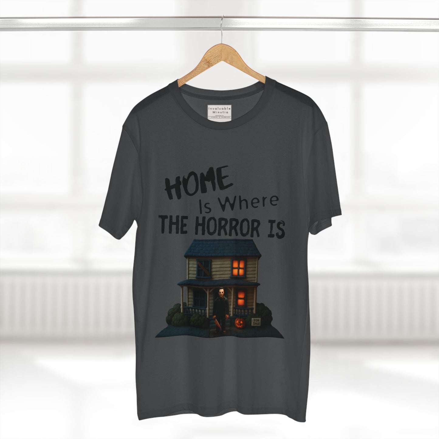 Home Is Where The Horror Is — Slasher House Unisex Tee | AS Colour 5001