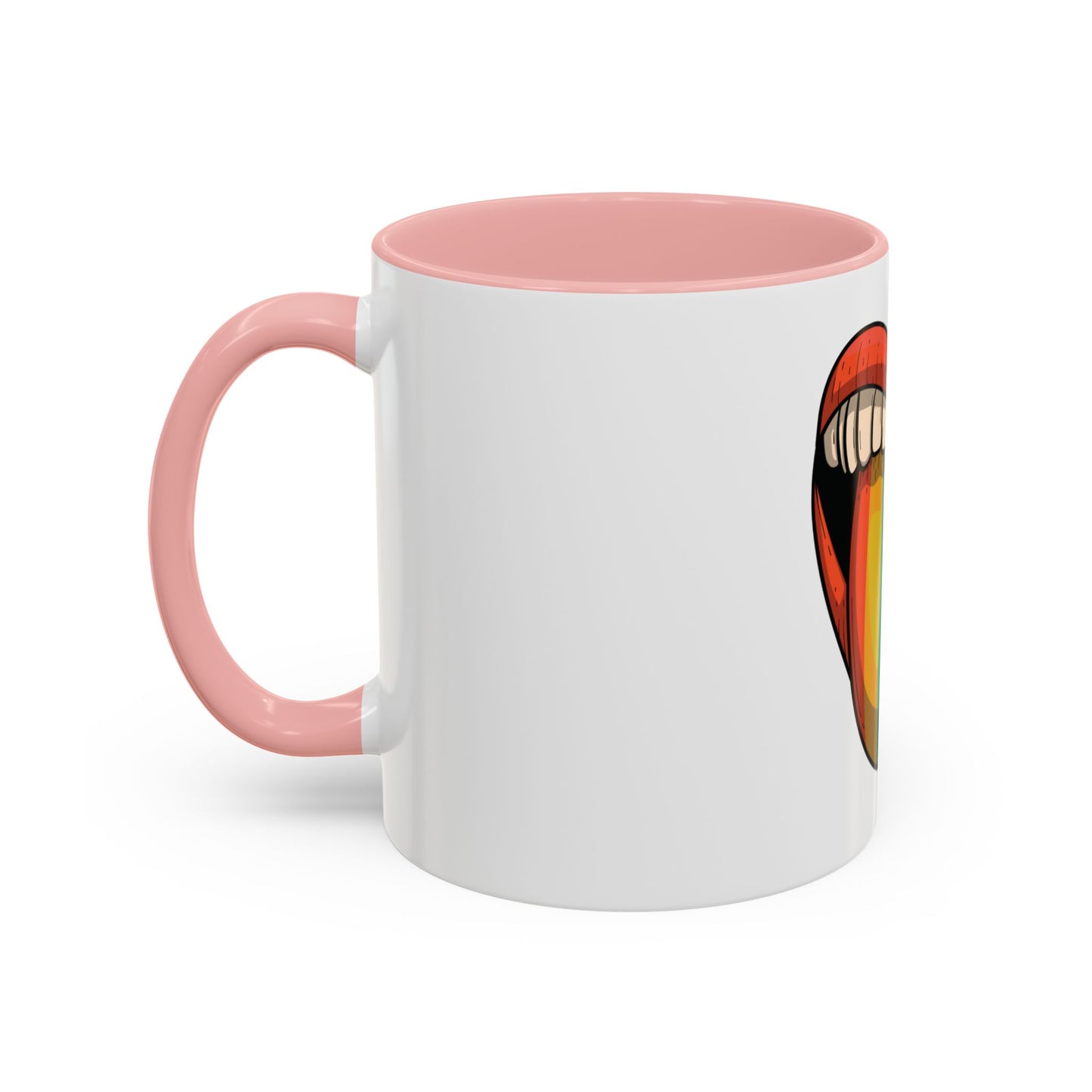 π₯π Pride Tongue Ceramic Mug β Rainbow Tongue Vibes πβ¨