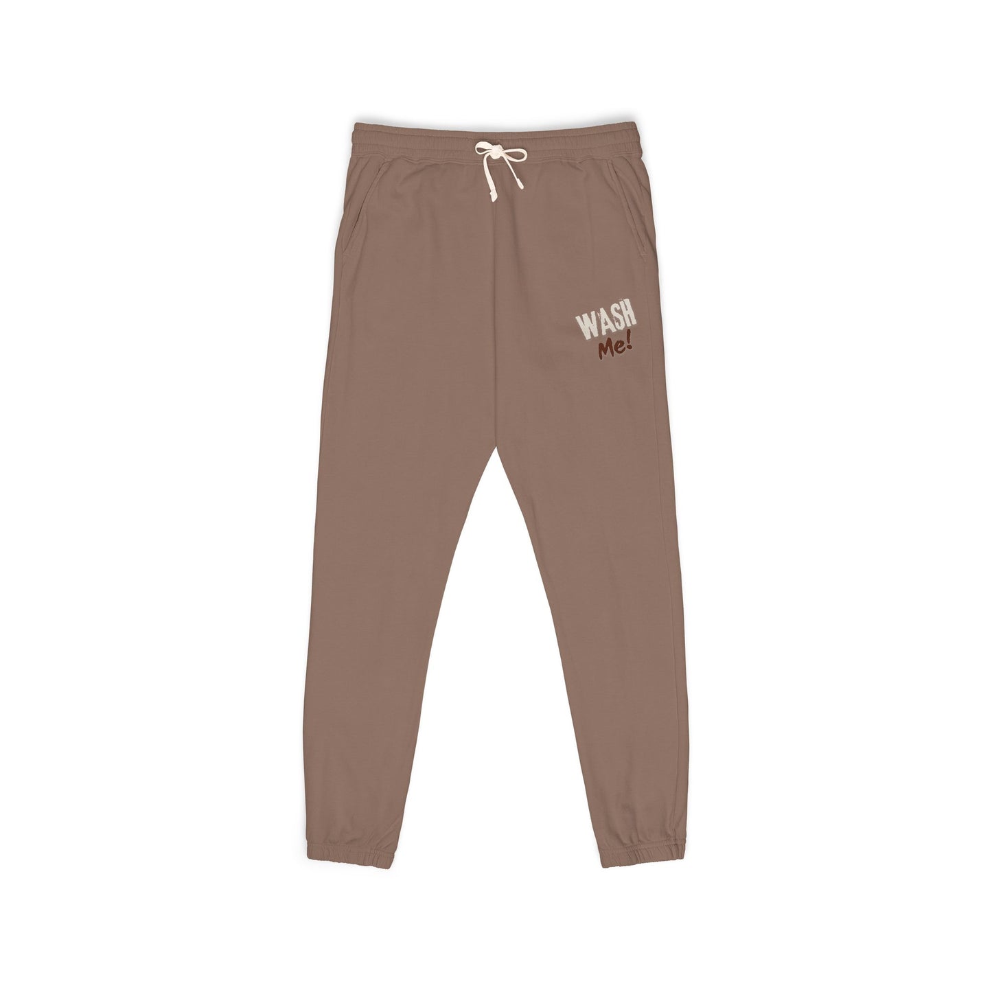 Wash Me! Funny Graphic — Unisex Garment-Dyed Fleece Sweatpants (Comfort Colors® 1469) | Invaluable Minutia