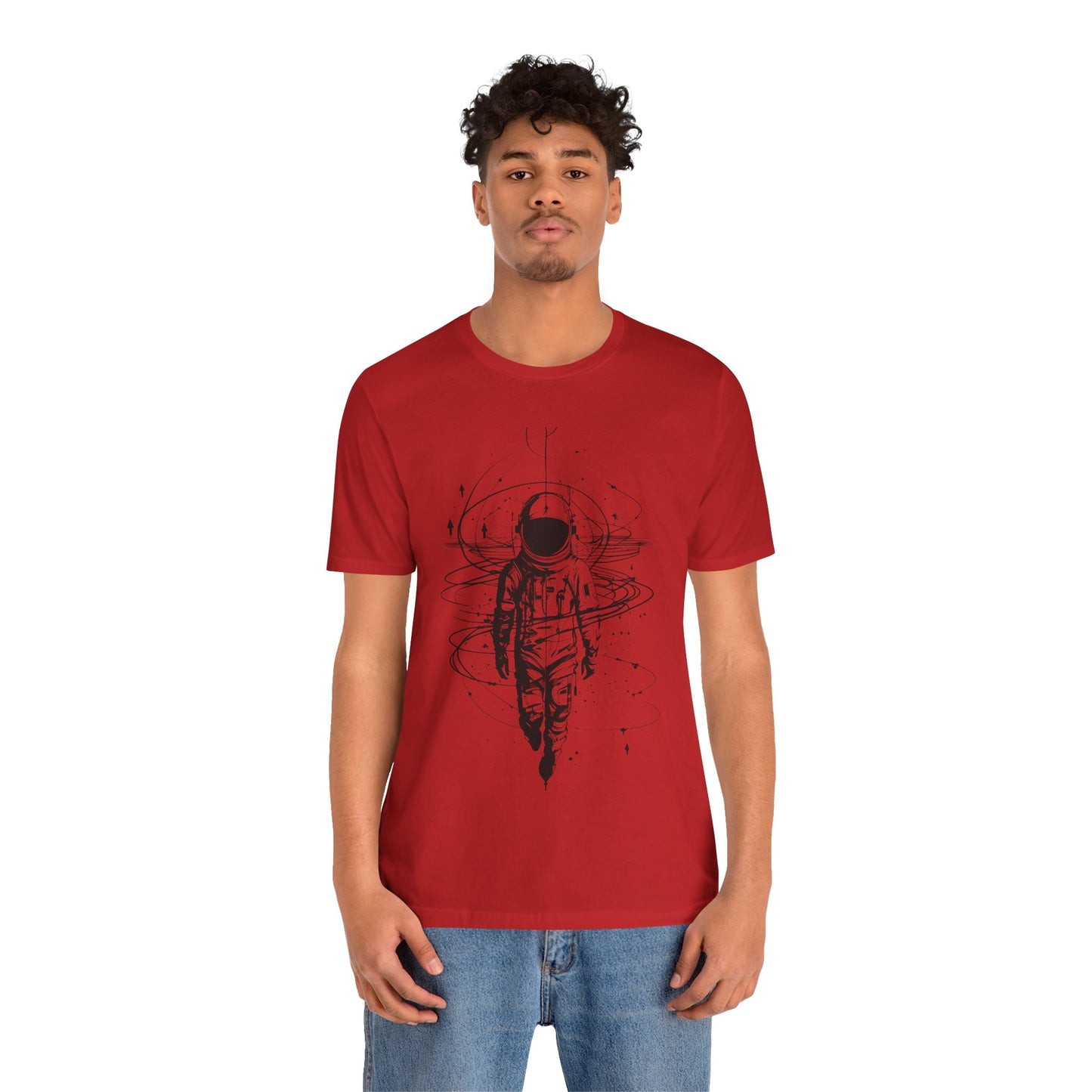 Cosmic Astronaut T-Shirt, Graphic Tee, Space Lover Gift, Unisex Casual Wear, Outer Space Clothing, Astronomy Fan Apparel