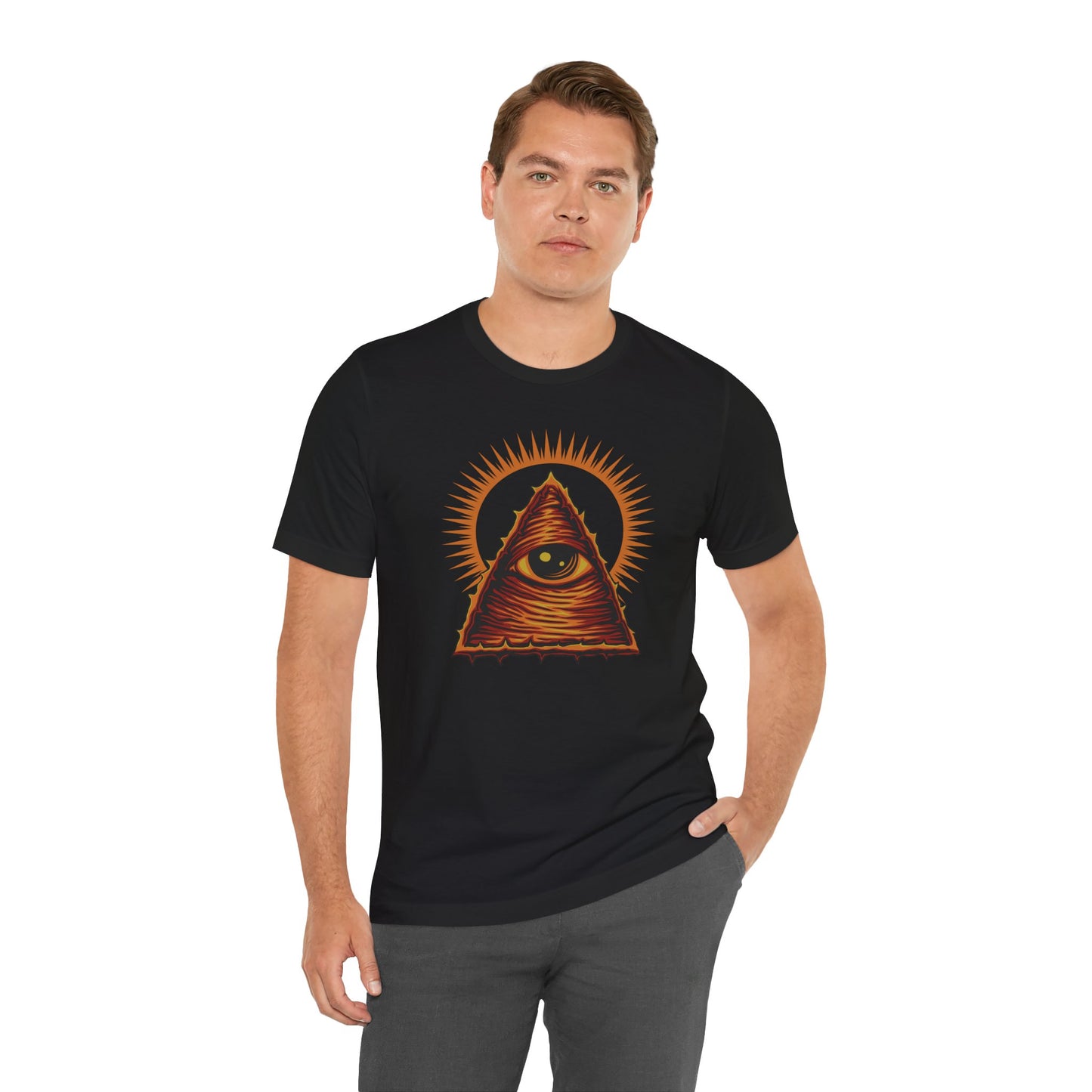 ποΈ Mystical Eye Graphic Tee T-Shirt β Unisex Boho Style Streetwear