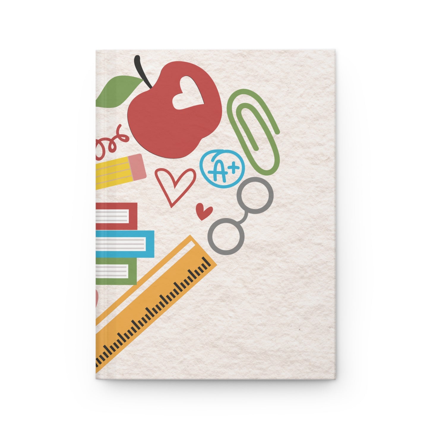 Hard Cover Teacher Notebook β ABC Classroom Doodles Journal for Back to School Gifts