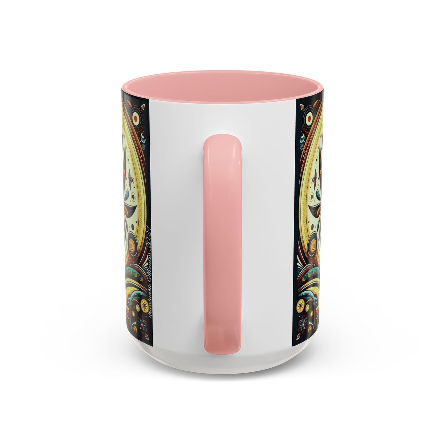 βοΈ Accent Coffee Mug (11, 15oz) β Beautiful Boho Style Graphic πΏ