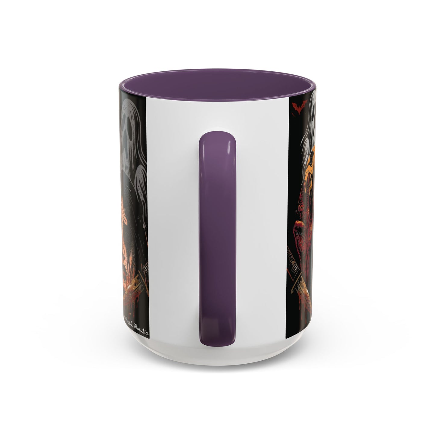 Horror Coffee Mug – Zombie Graveyard Halloween Design – 11oz & 15oz Ceramic – Creepy Goth Kitchen Decor