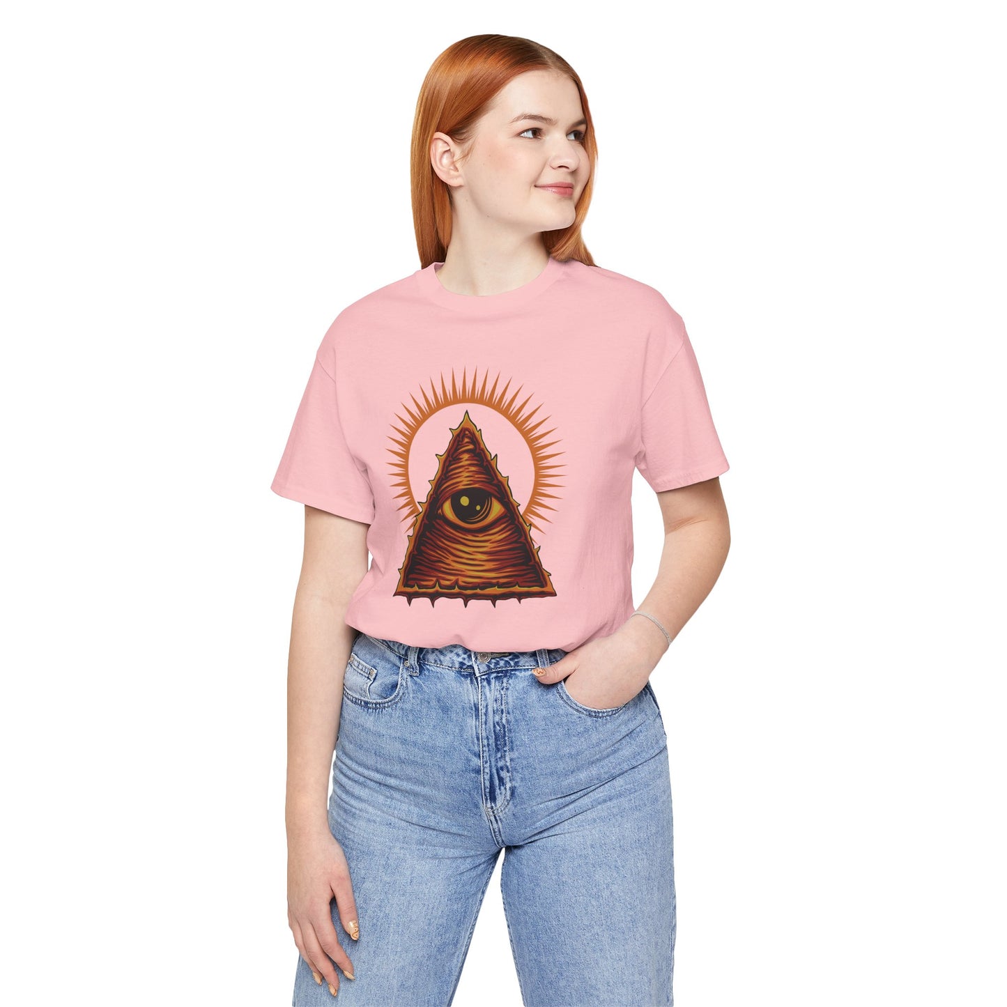 ποΈ Mystical Eye Graphic Tee T-Shirt β Unisex Boho Style Streetwear