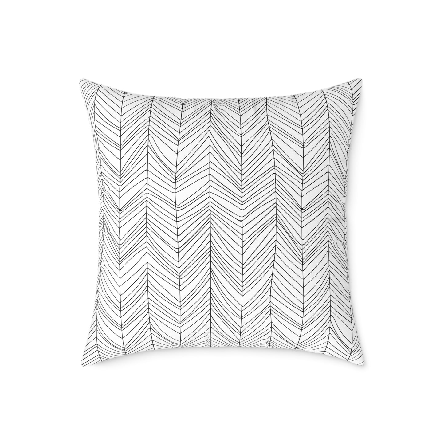Look Up β Birds in Flight Tree Tops Silhouette Throw Pillow for Dreamers & Forestcore Souls - Canvas Throw Pillow Decor