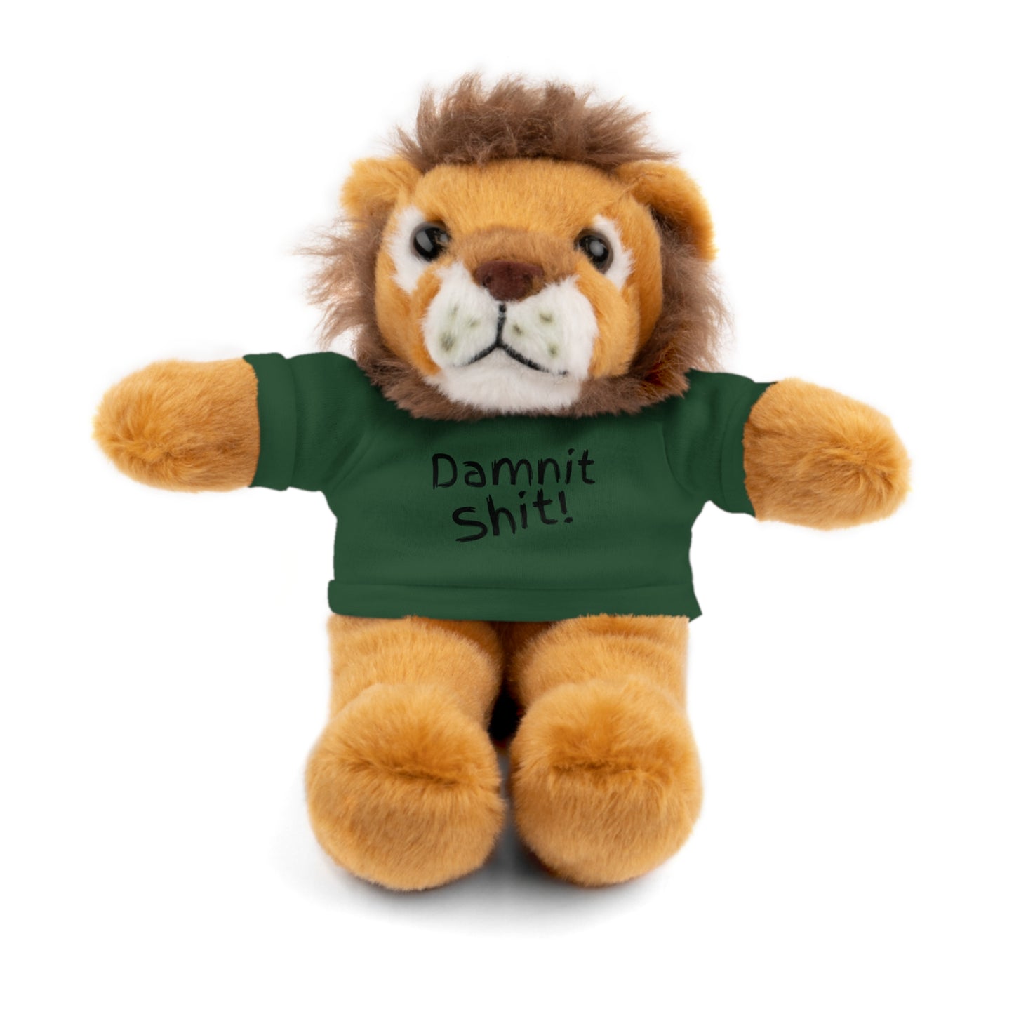 8" Funny Stuffed Animal Gift for Adults, Cute Plush Toy, Humor Bear, Sarcastic Gifts, Quirky Decor, Comfort Toy with Quote