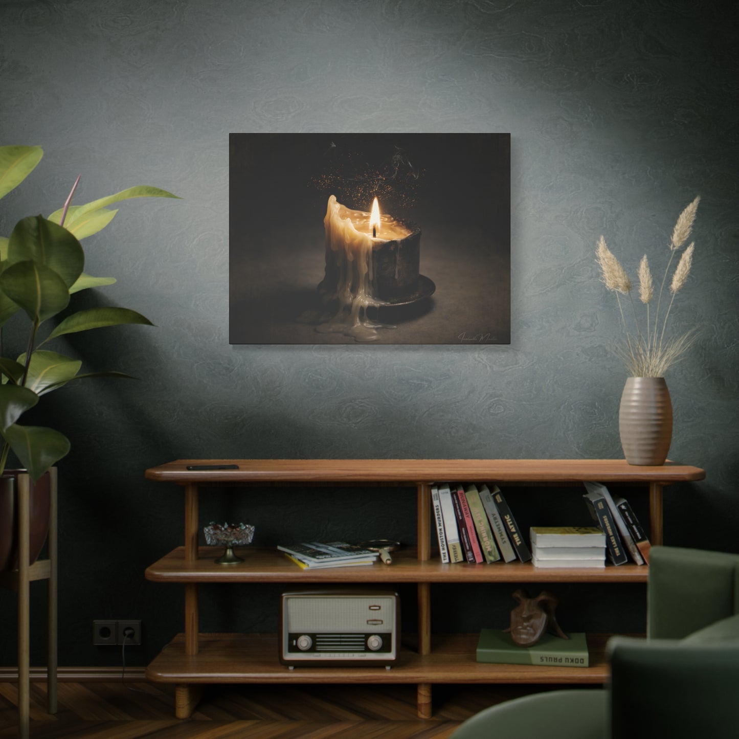 Burnt Out - Gallery Canvas Print