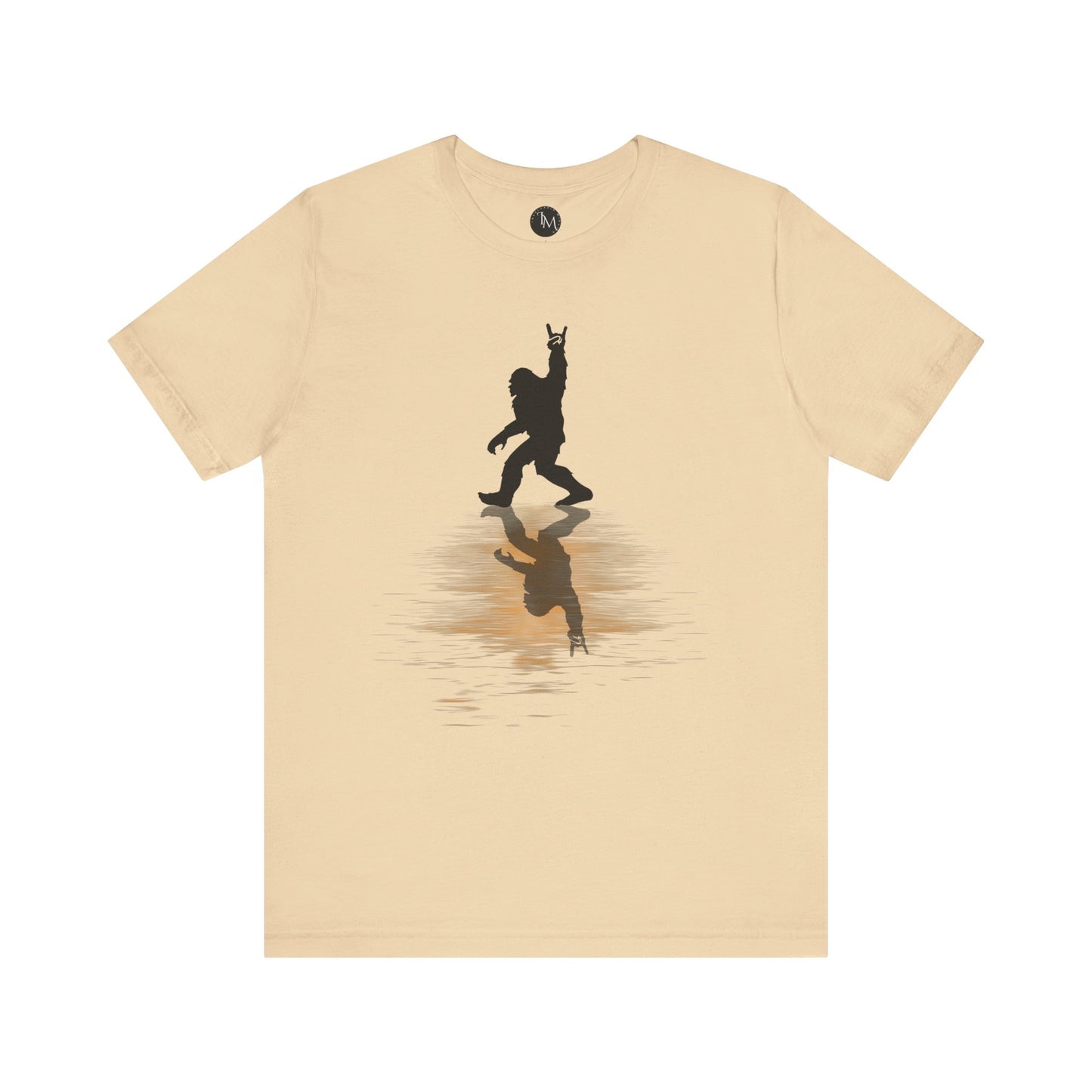 Rocking Bigfoot Unisex Bella+Canvas Jersey Tee - Fun Graphic Shirt for Nature & Cryptid Lovers